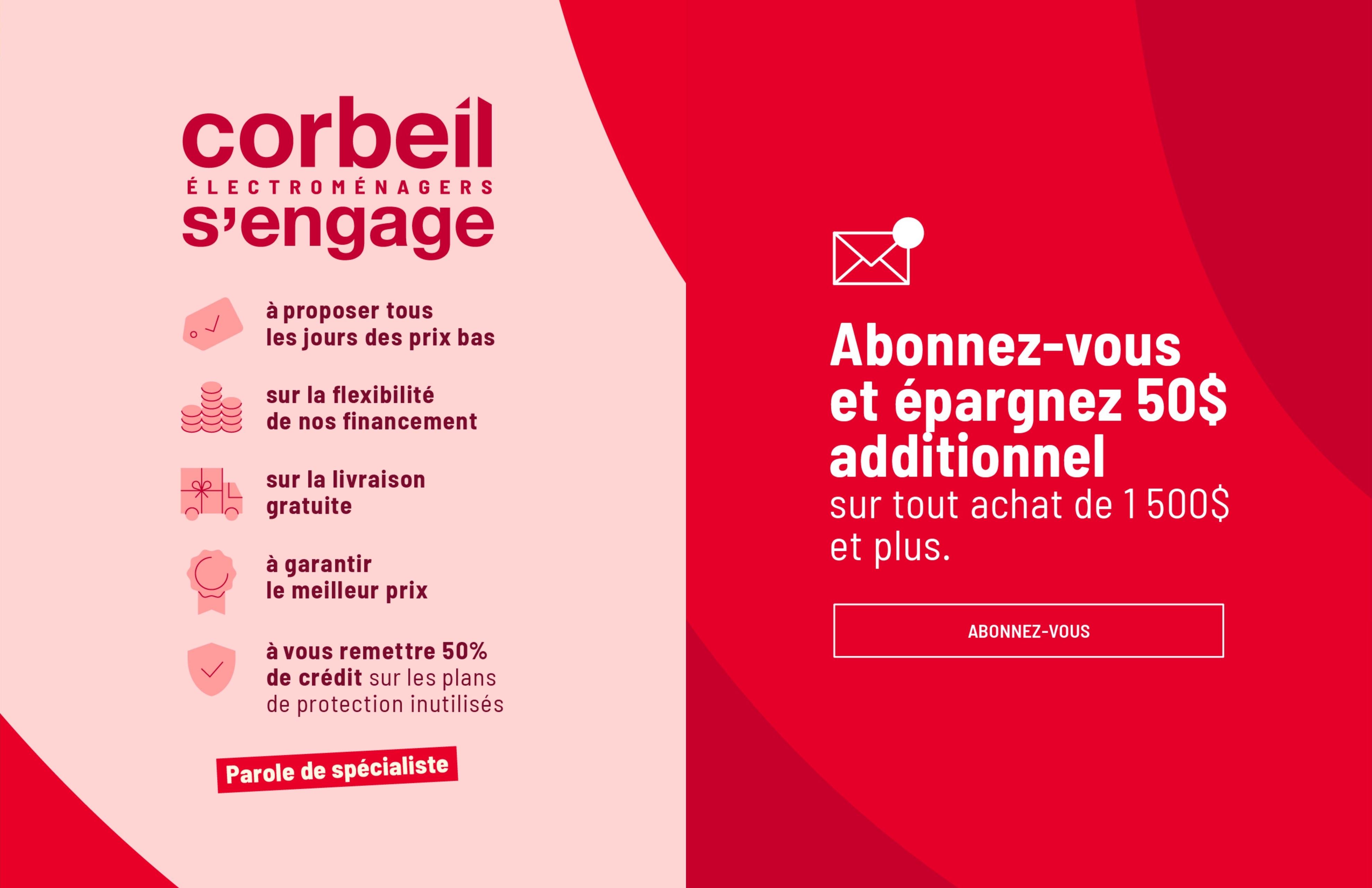 Circulaire Corbeil Électroménagers
