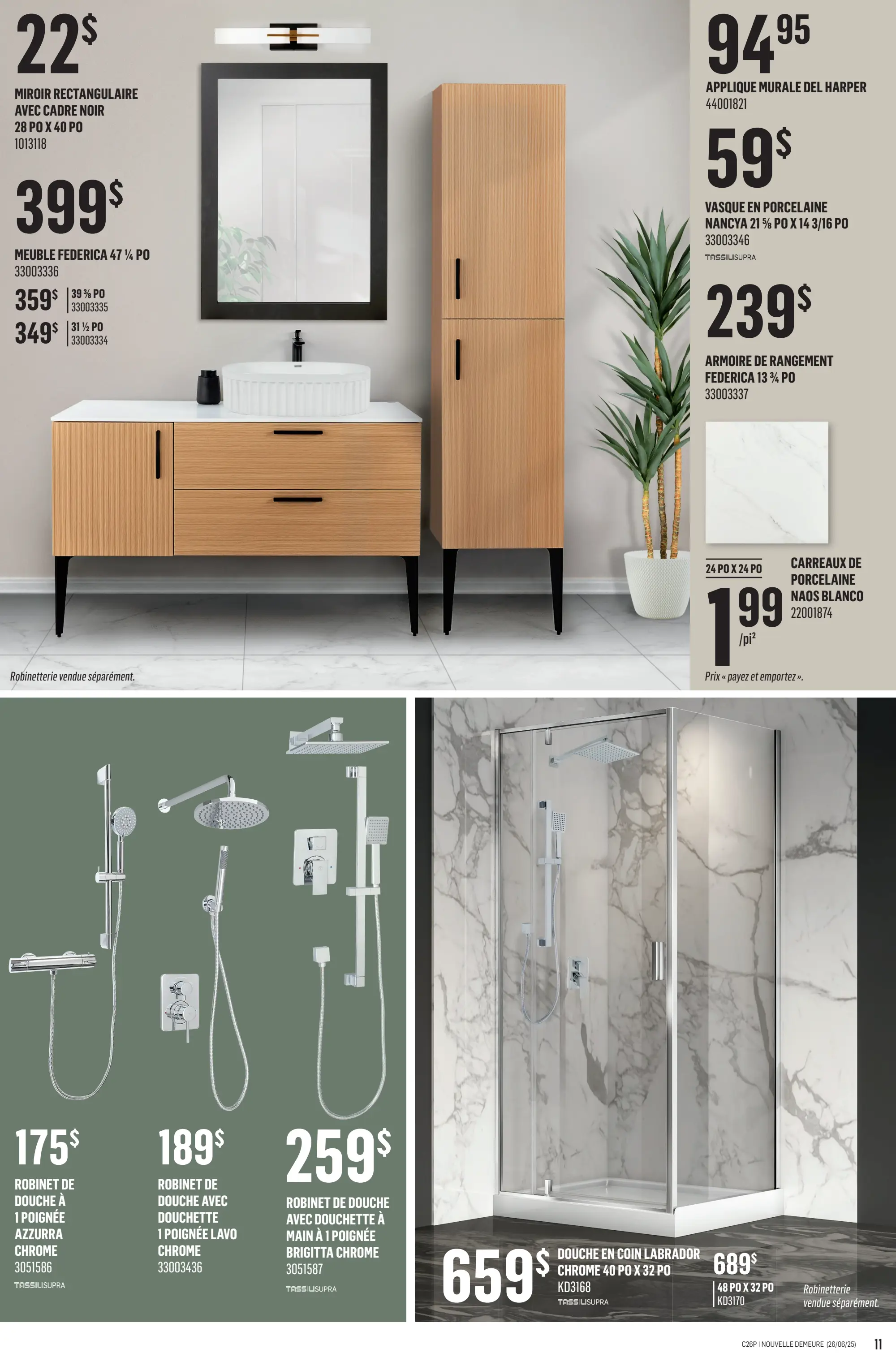 Circulaire Canac Inspiration nouvelle demeure