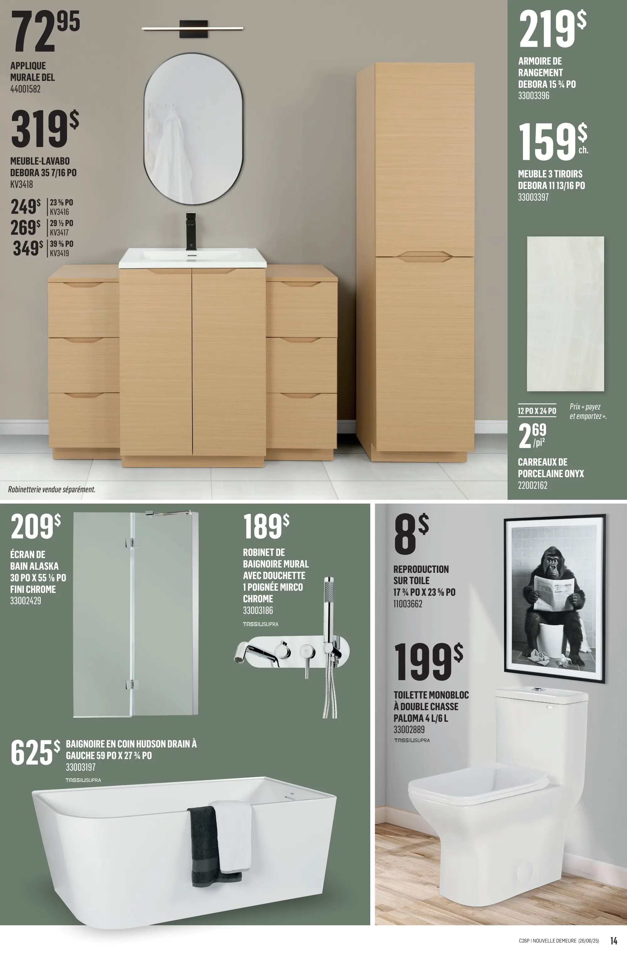 Circulaire Canac Inspiration nouvelle demeure