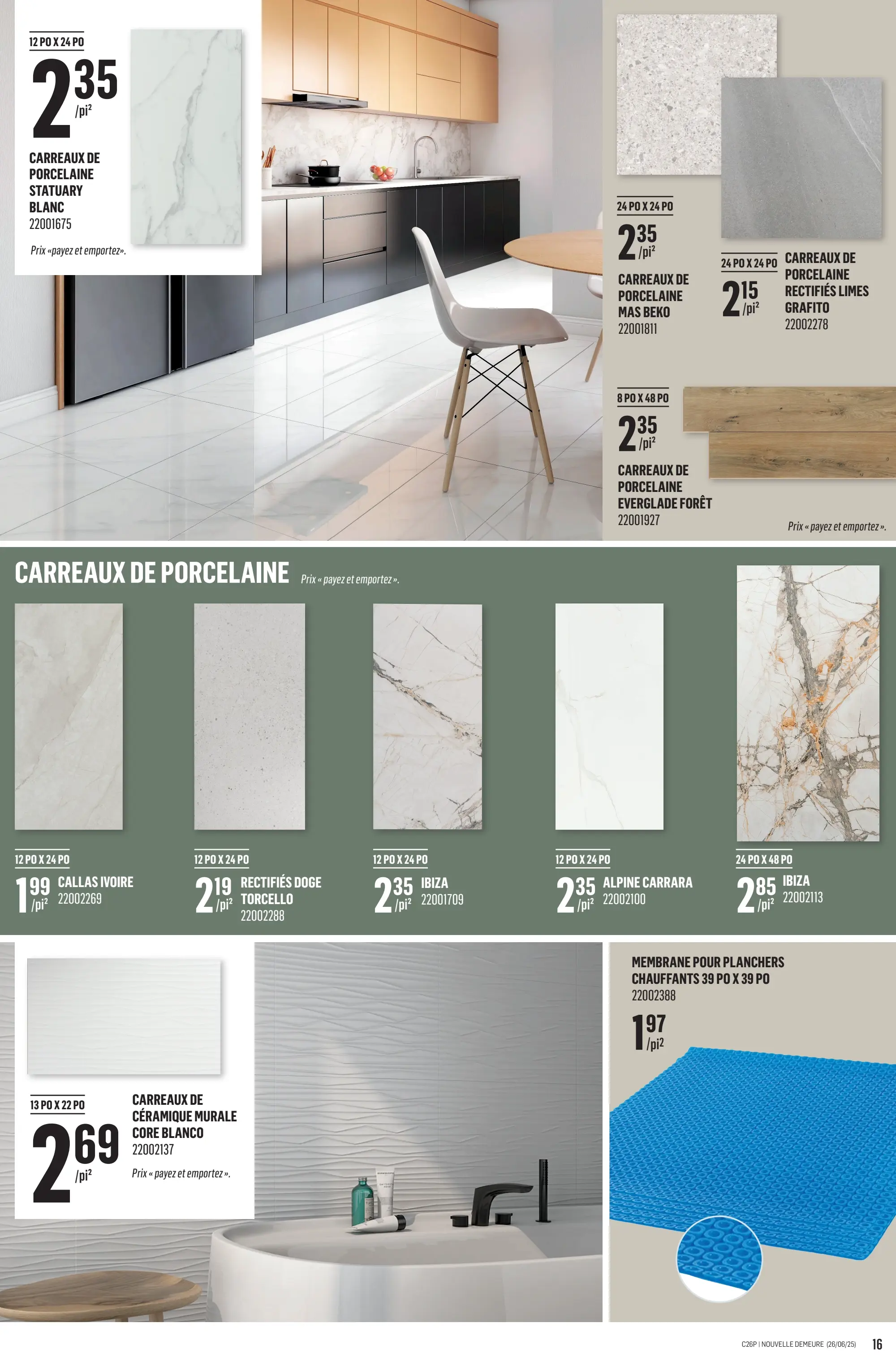 Circulaire Canac Inspiration nouvelle demeure
