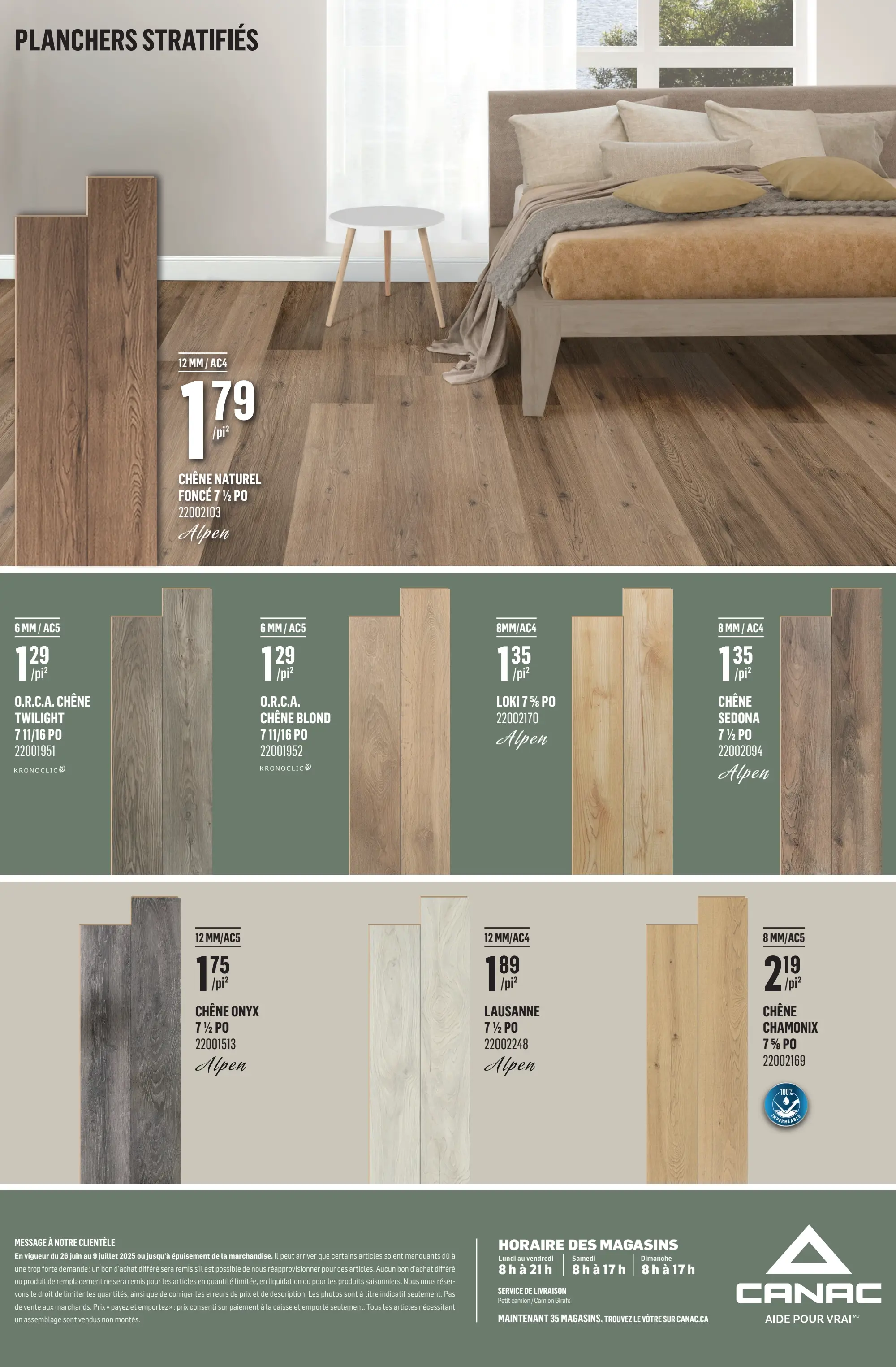 Circulaire Canac Inspiration nouvelle demeure