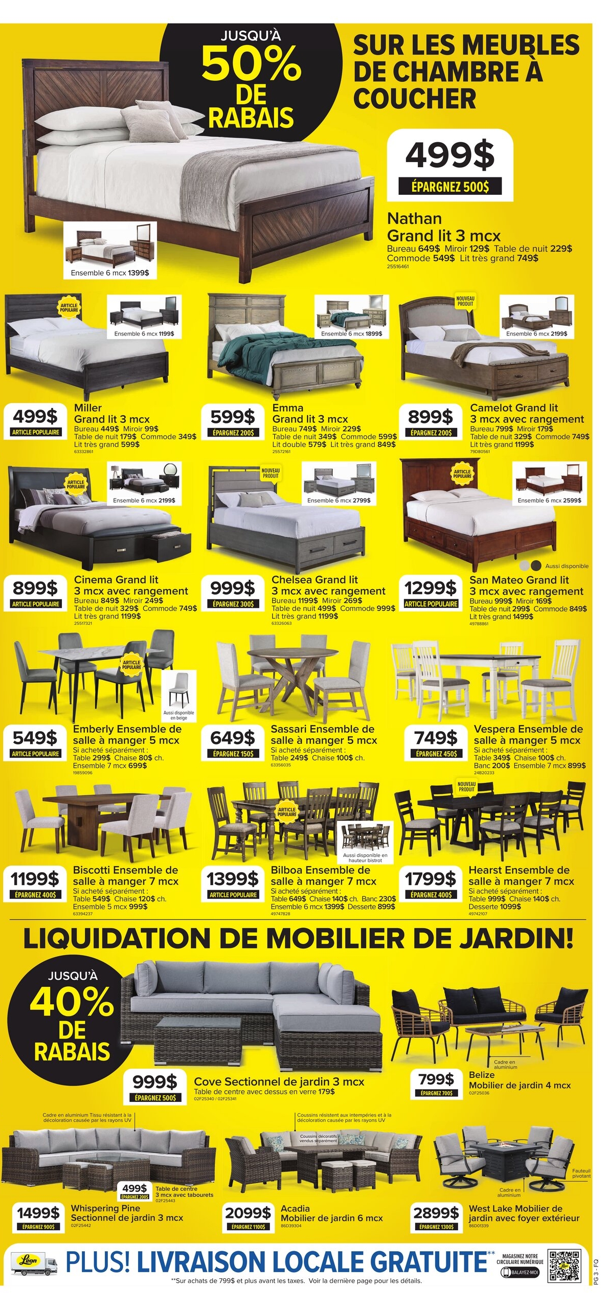 Circulaire Meubles Léon