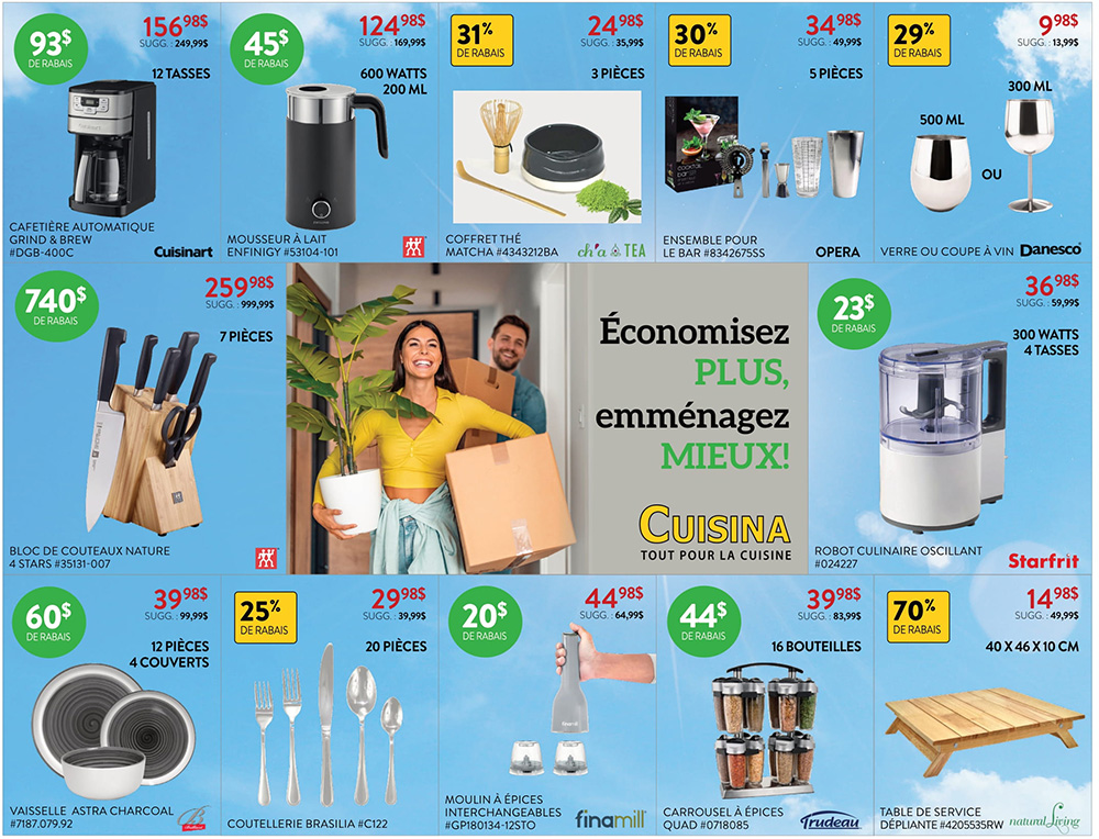 Circulaire Cuisina - Économisez PLUS, emménagez MIEUX!