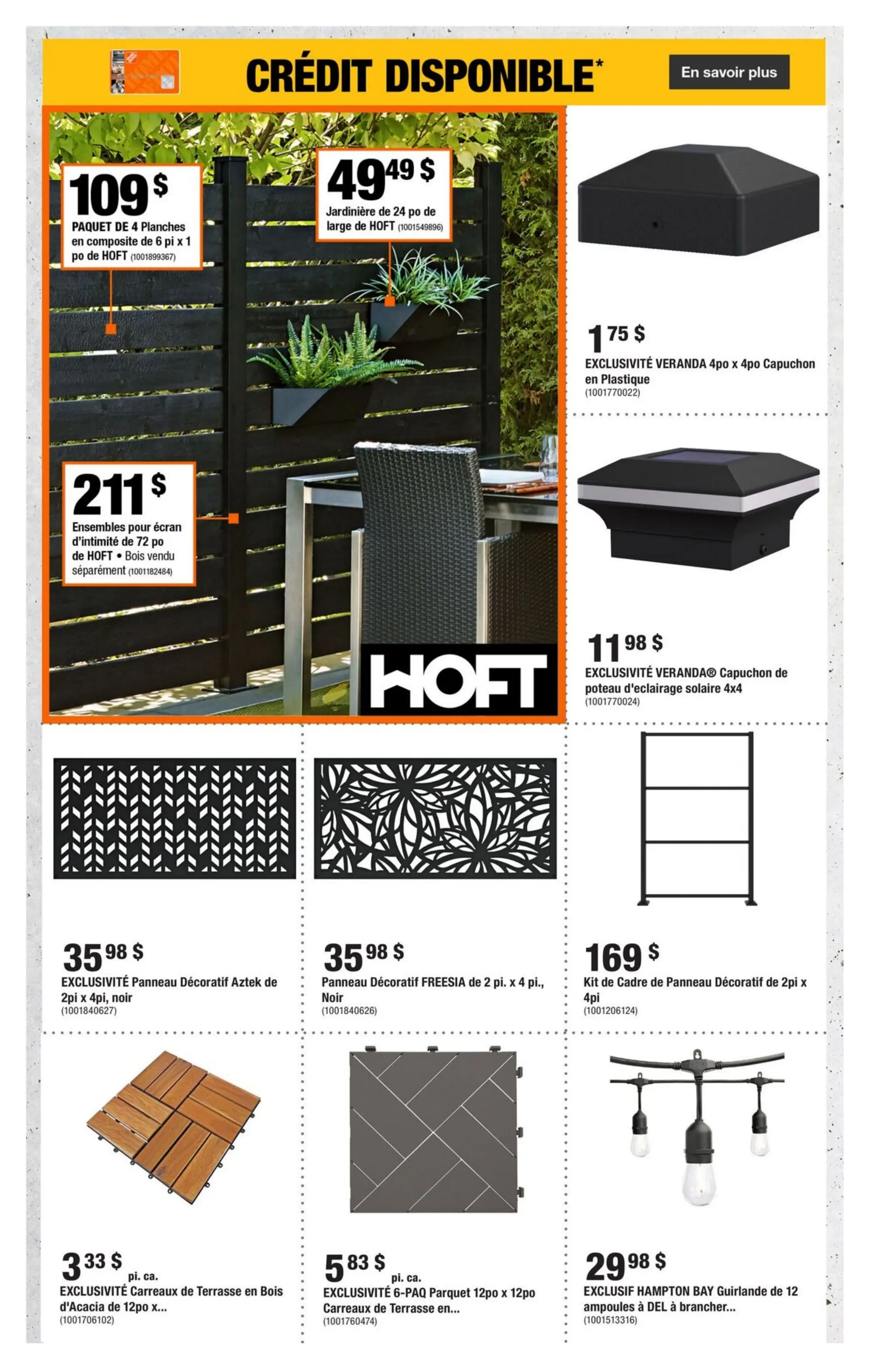 Circulaire Home Depot