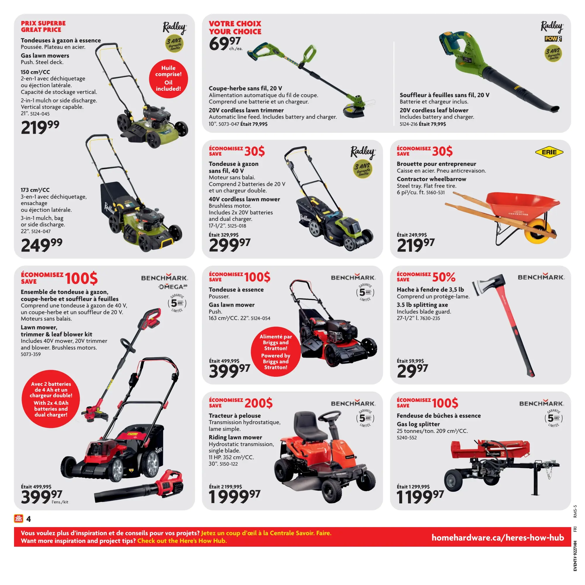 Circulaire Home Hardware