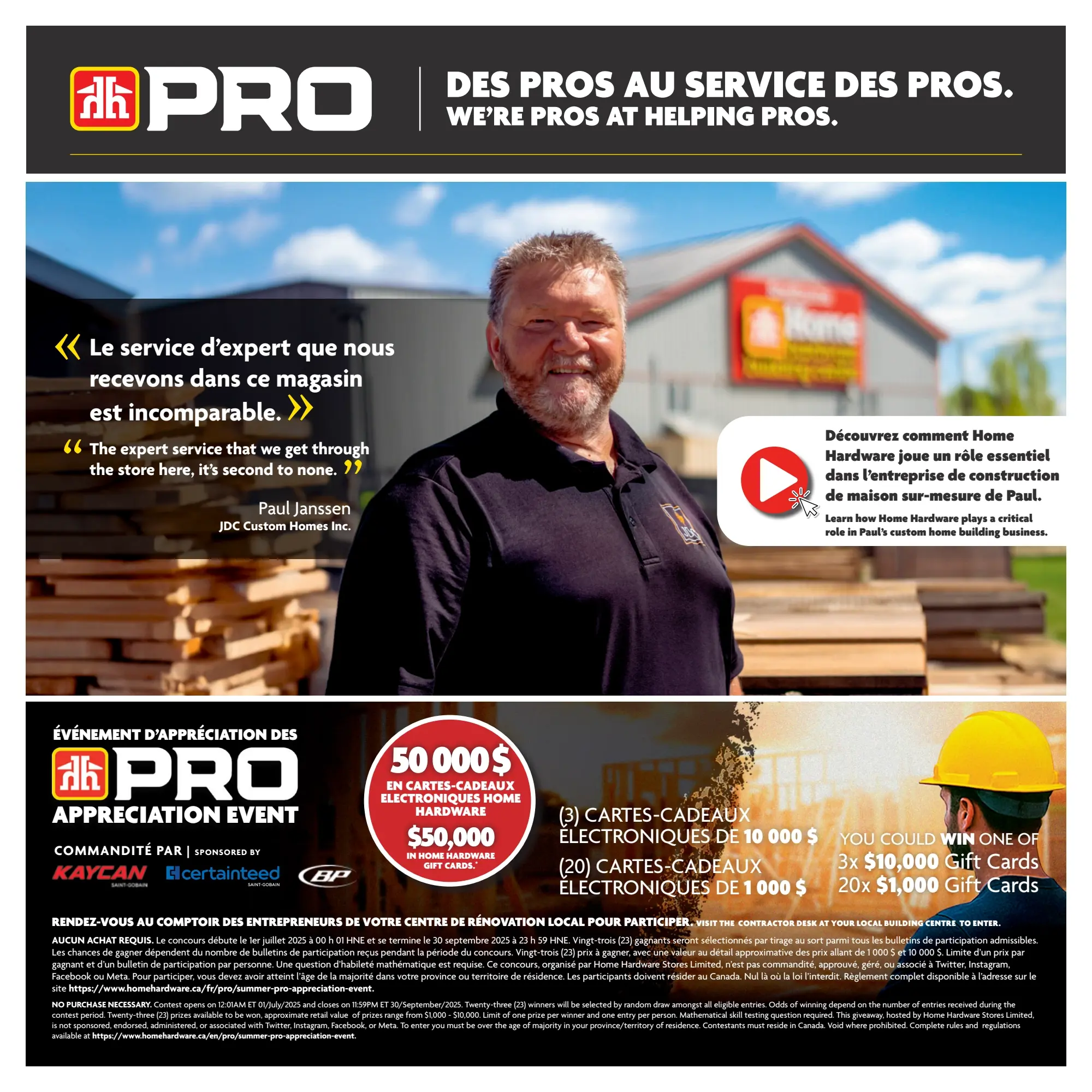 Circulaire Home Hardware - Centre de Rénovation