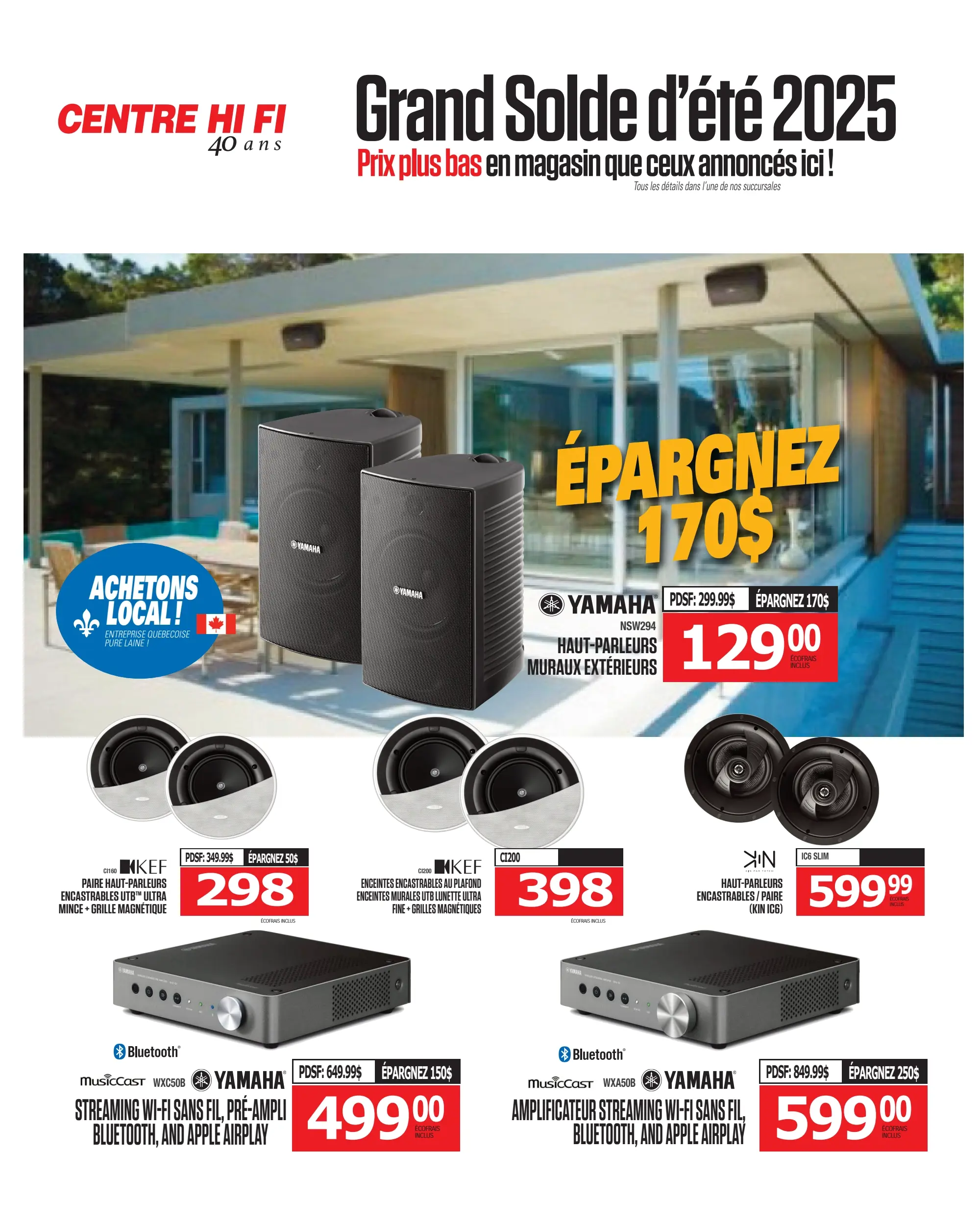 Circulaire Centre HI-FI
