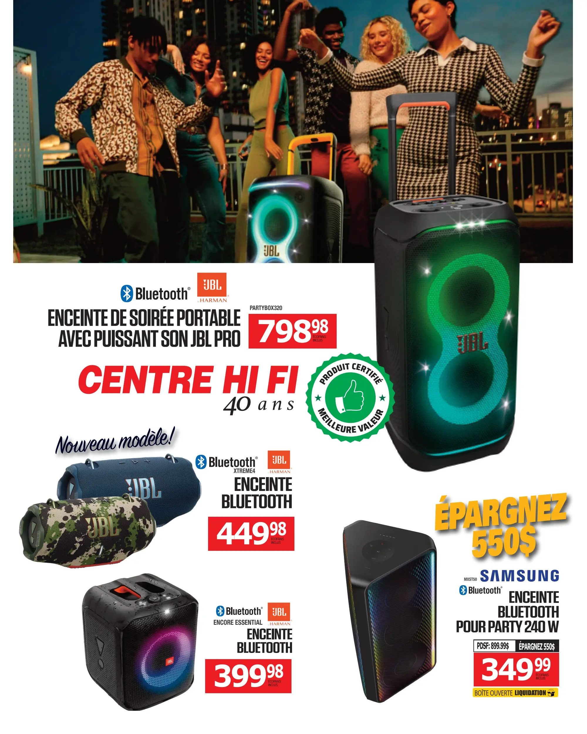 Circulaire Centre HI-FI