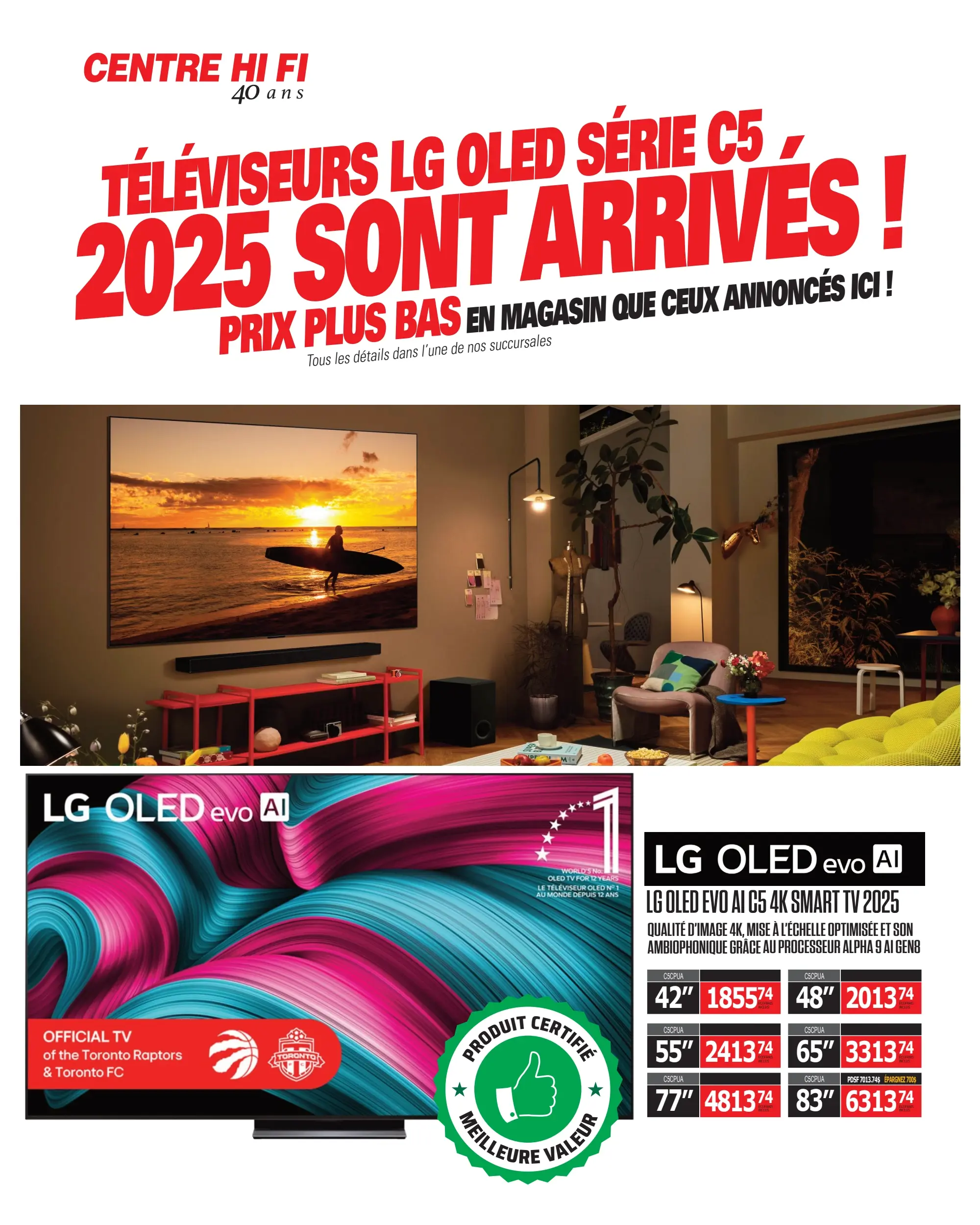 Circulaire Centre HI-FI