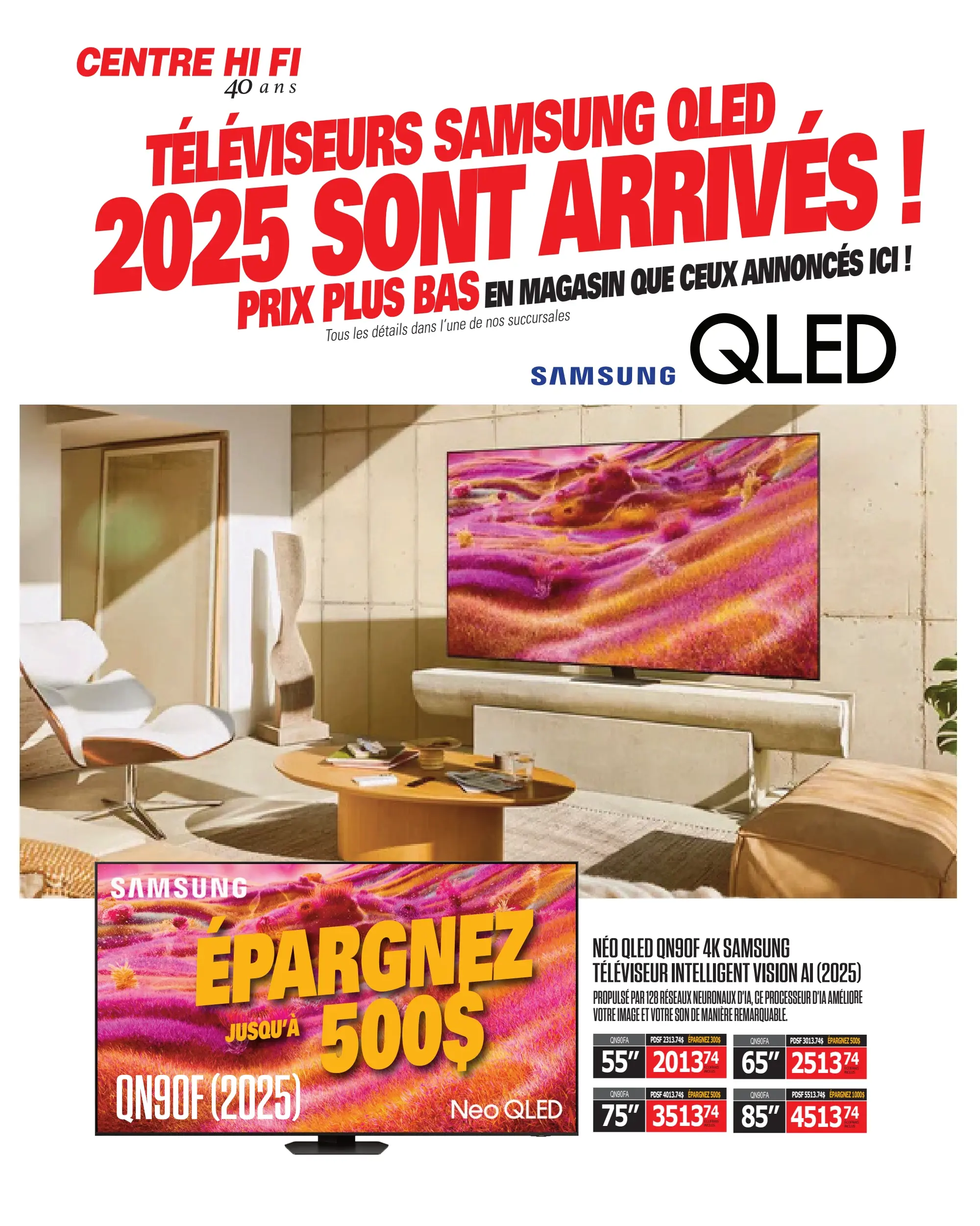 Circulaire Centre HI-FI