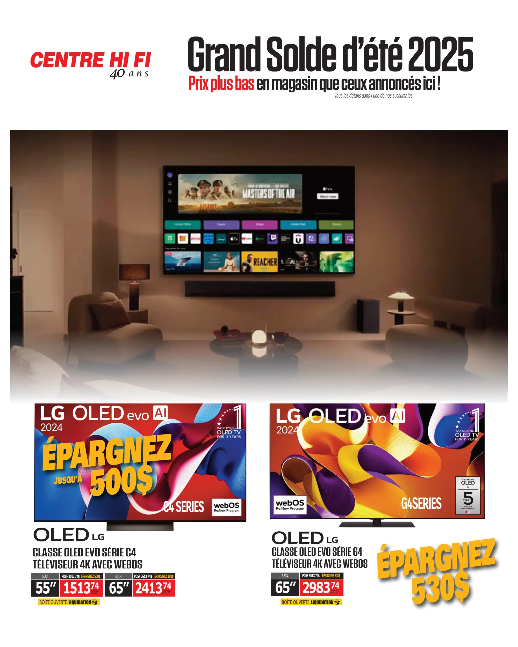 Circulaire Centre HI-FI