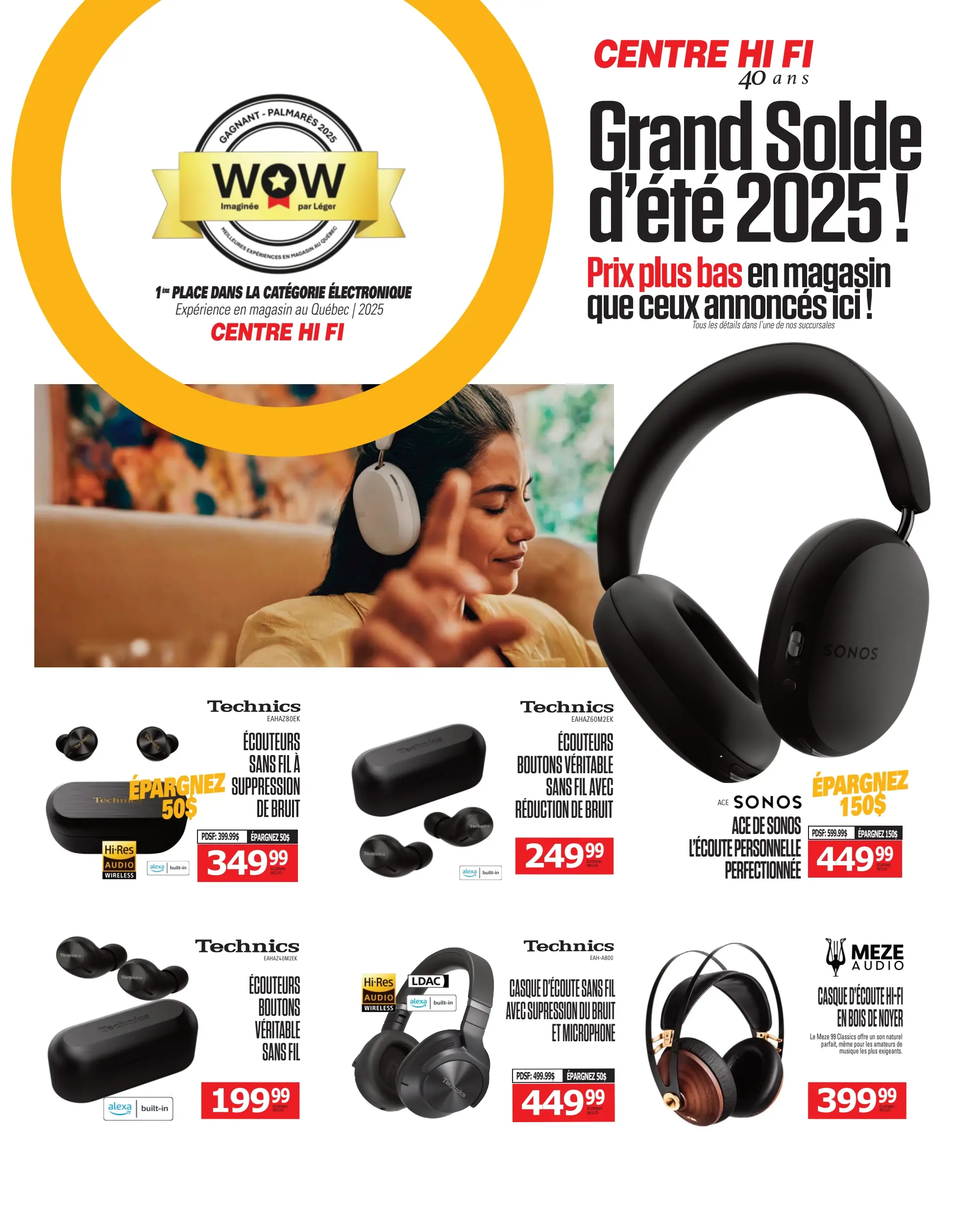 Circulaire Centre HI-FI