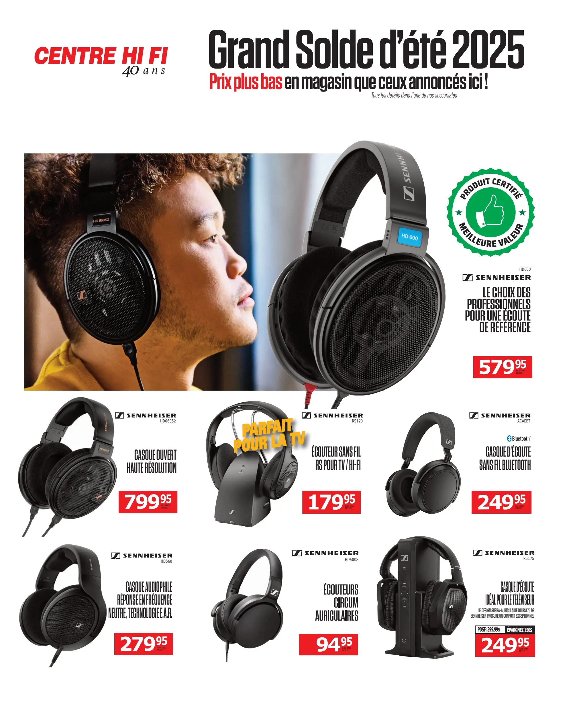 Circulaire Centre HI-FI