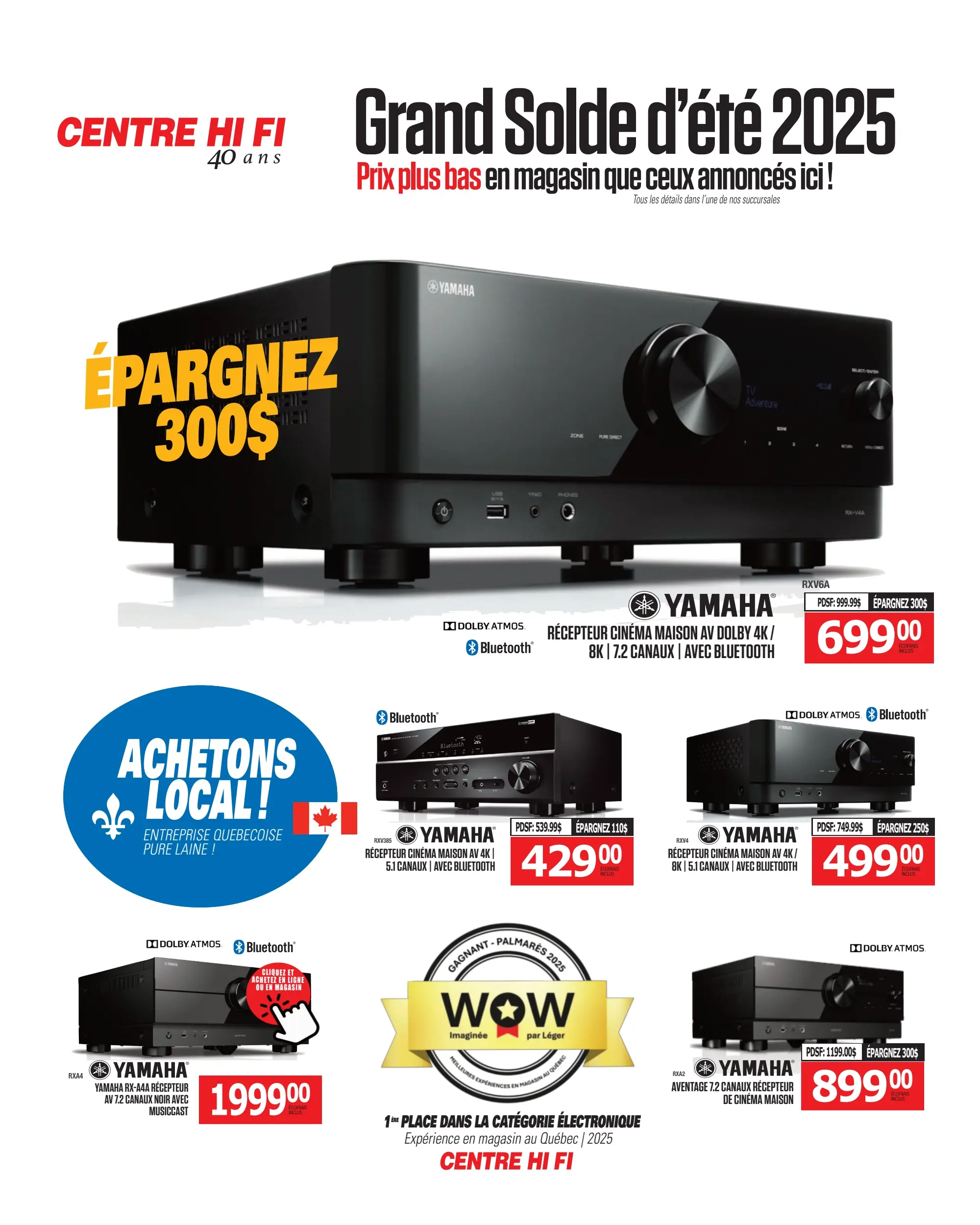 Circulaire Centre HI-FI