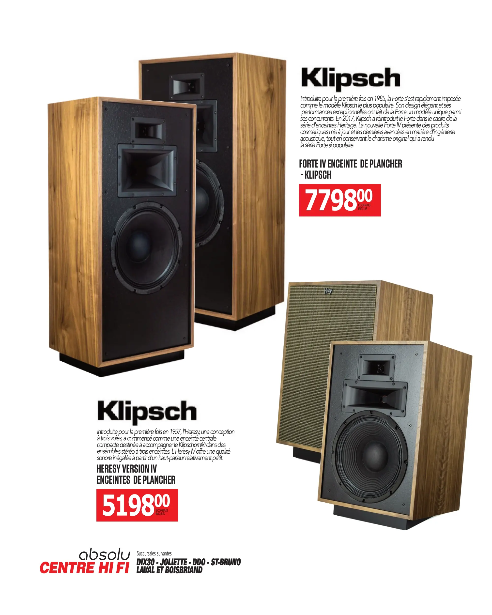 Circulaire Centre HI-FI