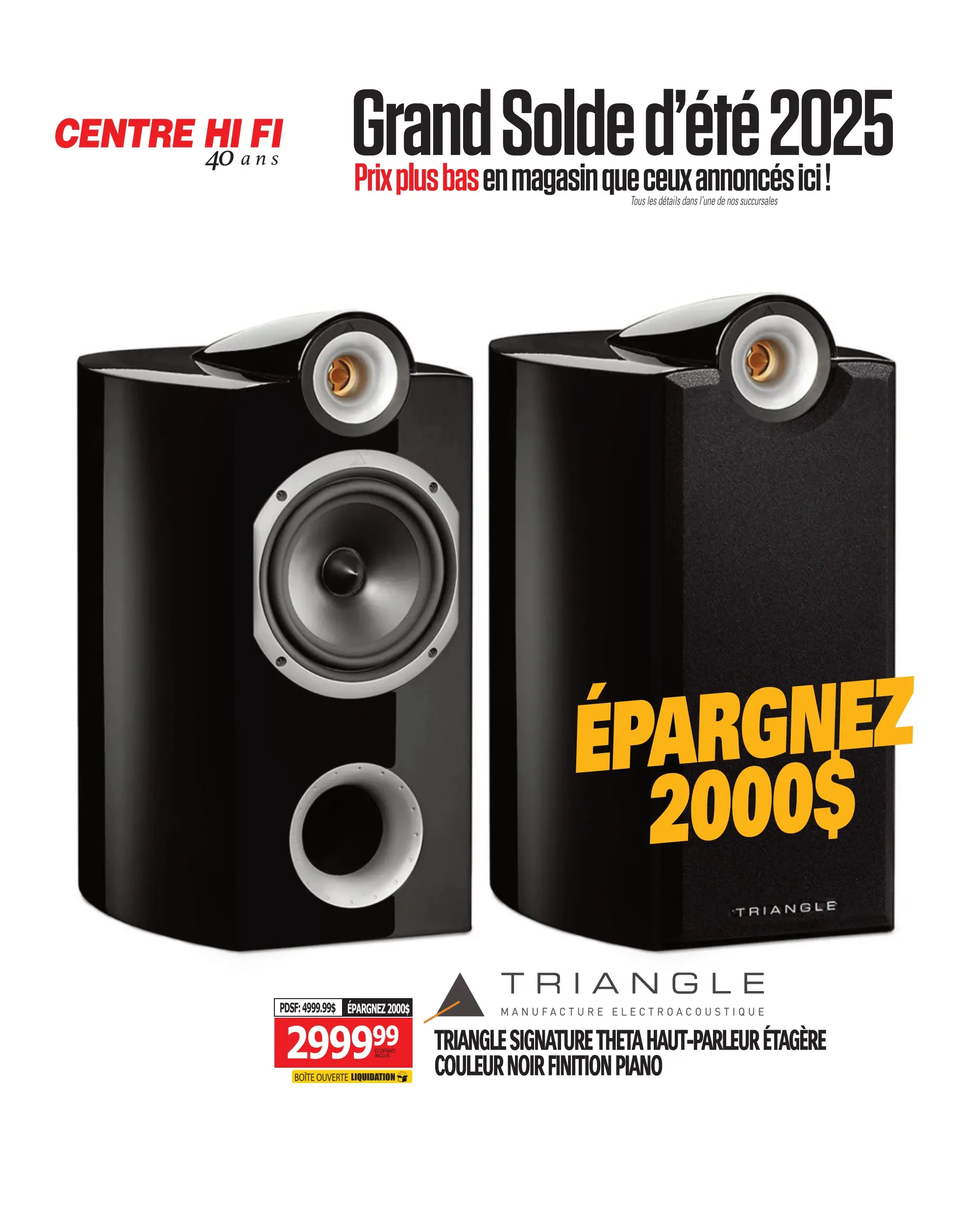 Circulaire Centre HI-FI