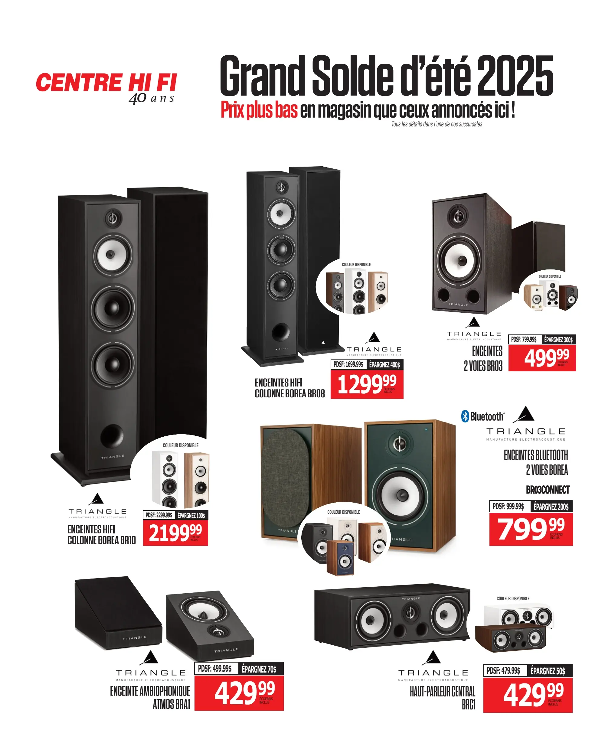 Circulaire Centre HI-FI