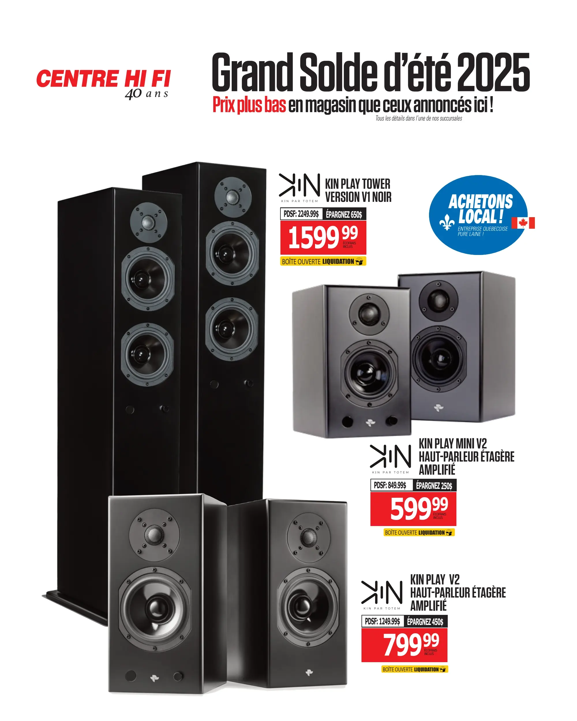 Circulaire Centre HI-FI