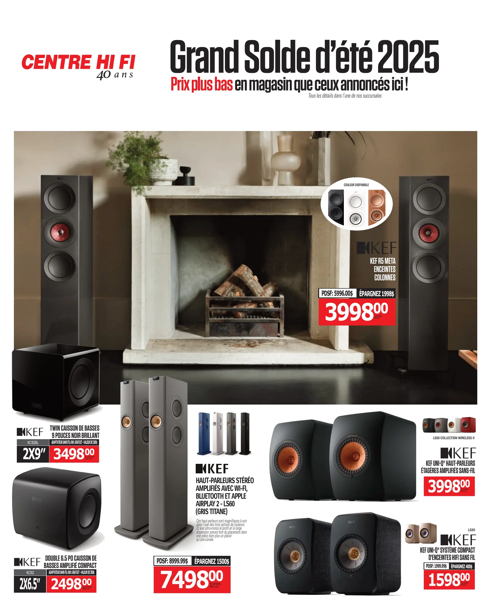 Circulaire Centre HI-FI