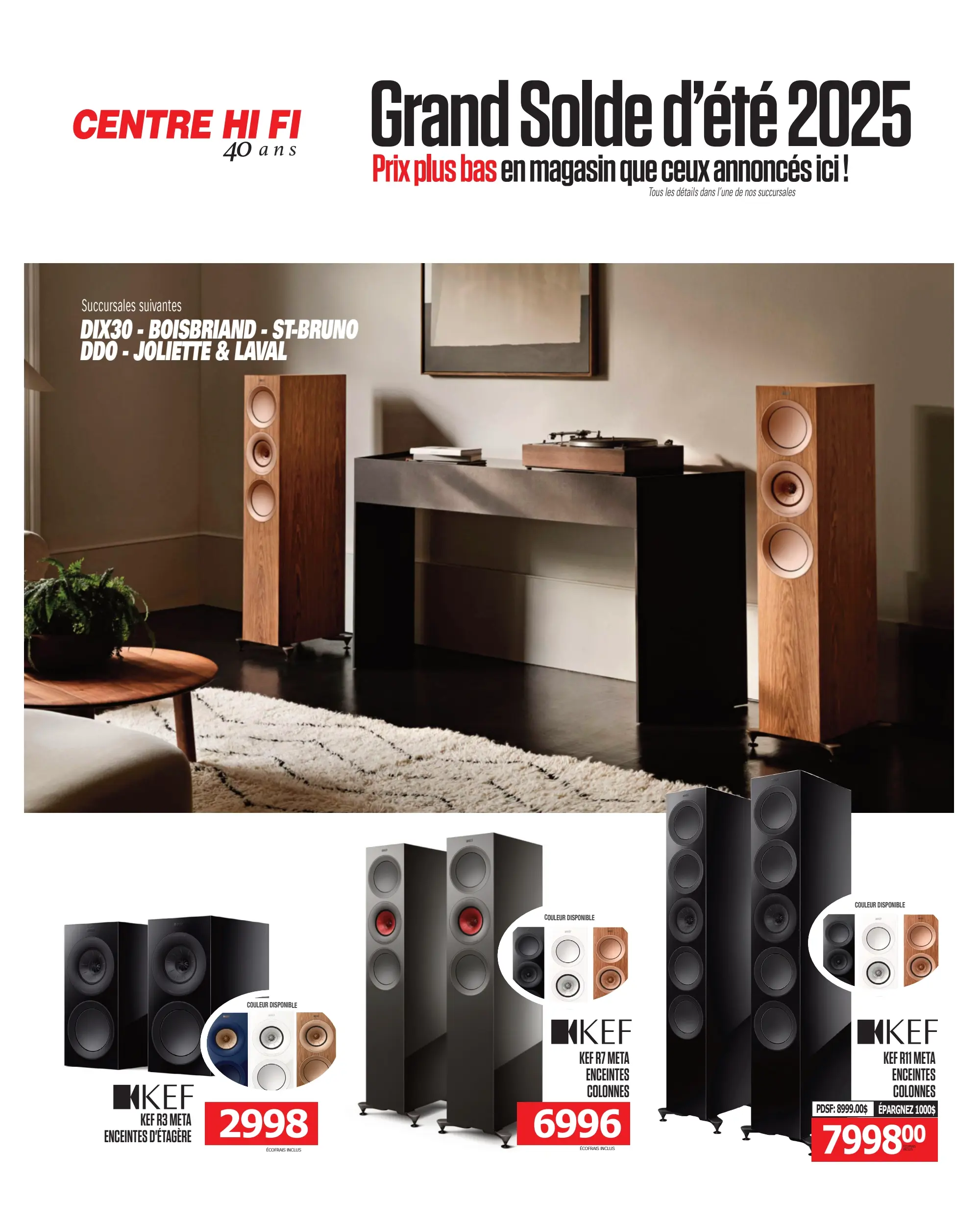 Circulaire Centre HI-FI