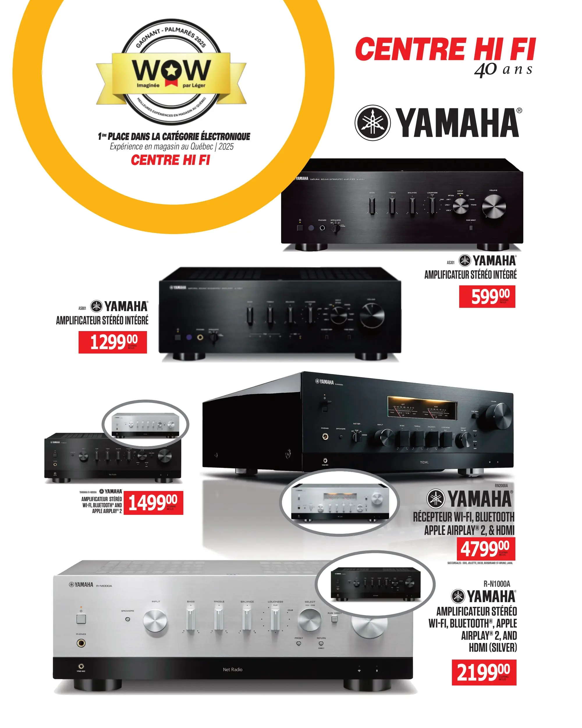Circulaire Centre HI-FI
