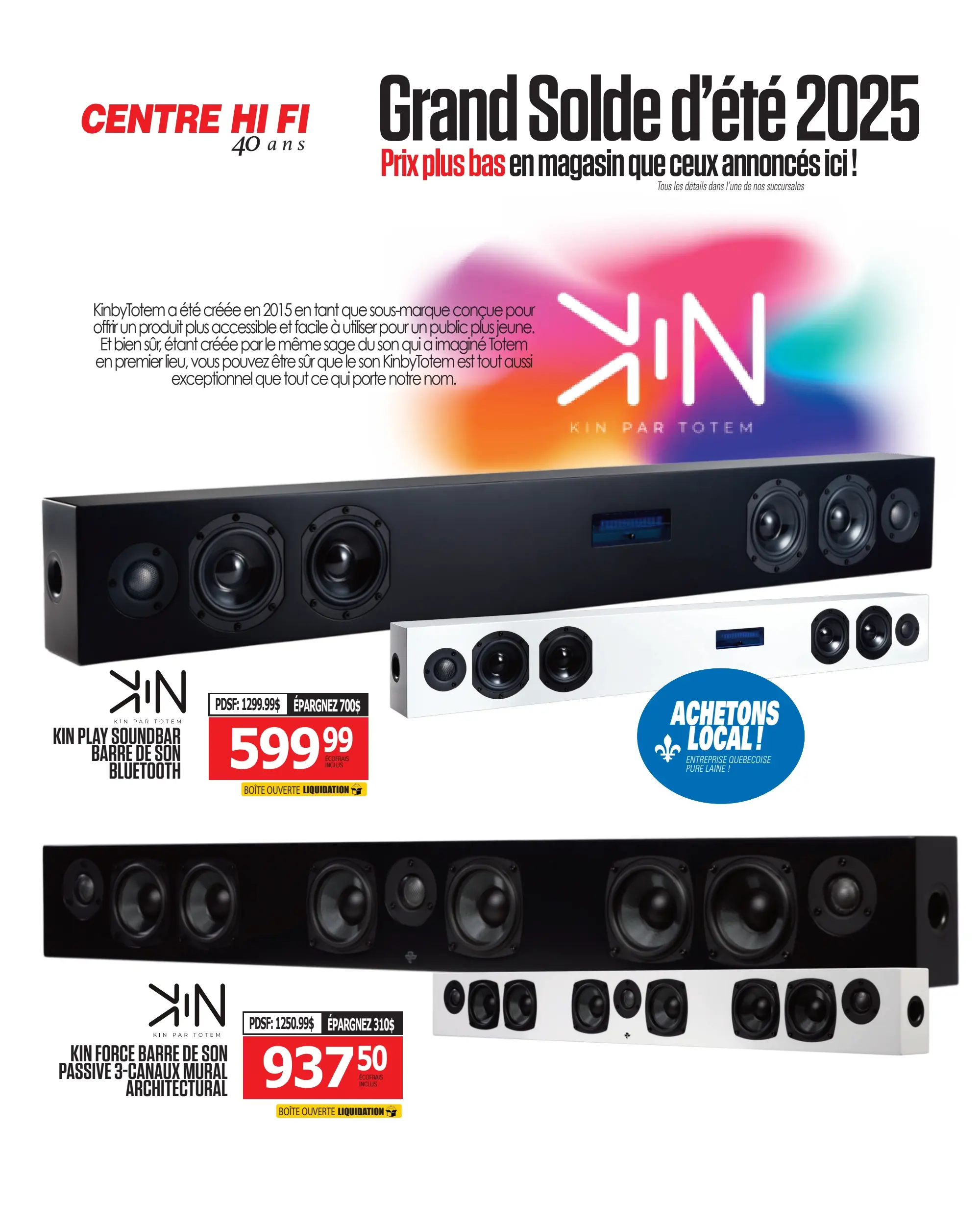 Circulaire Centre HI-FI