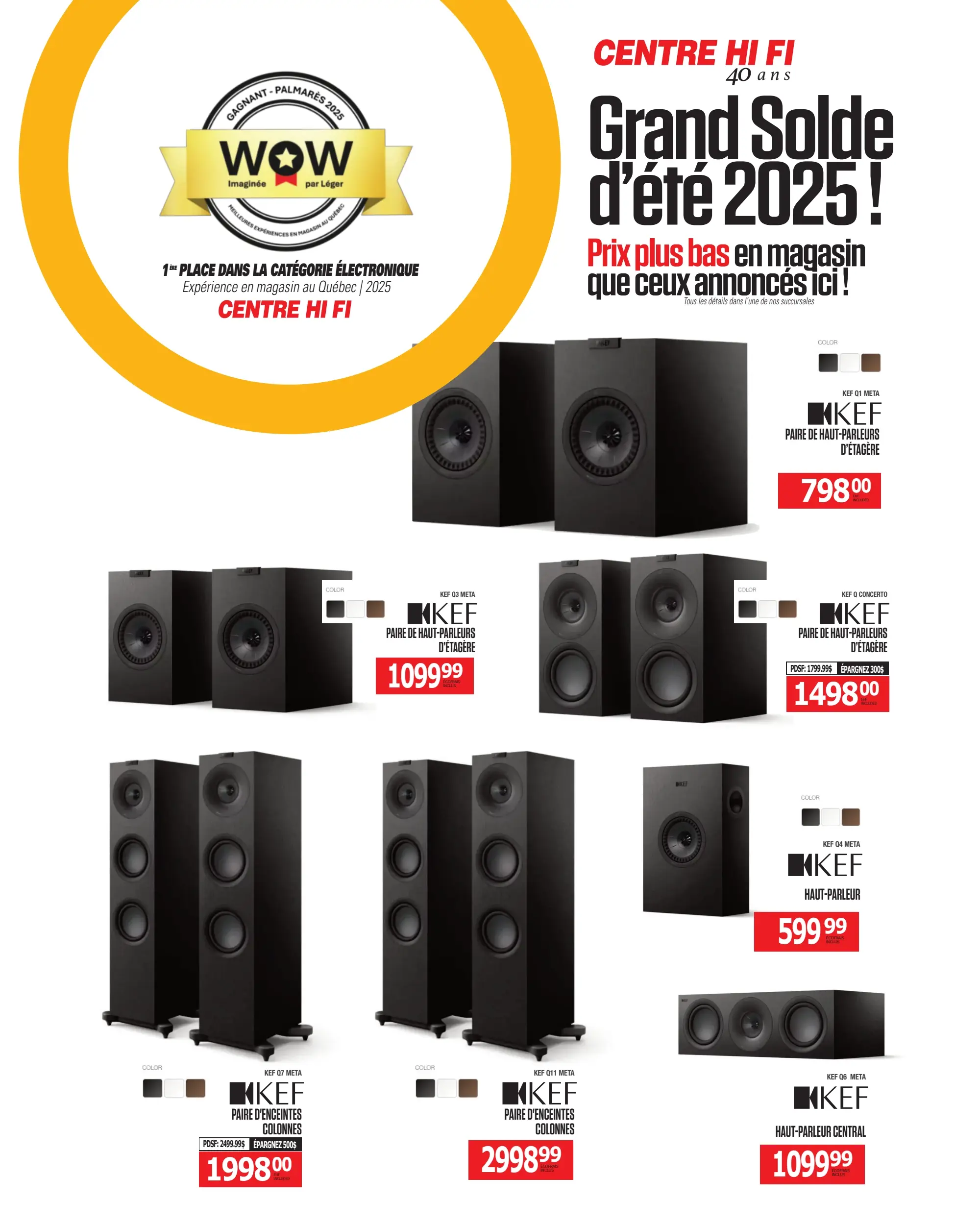 Circulaire Centre HI-FI