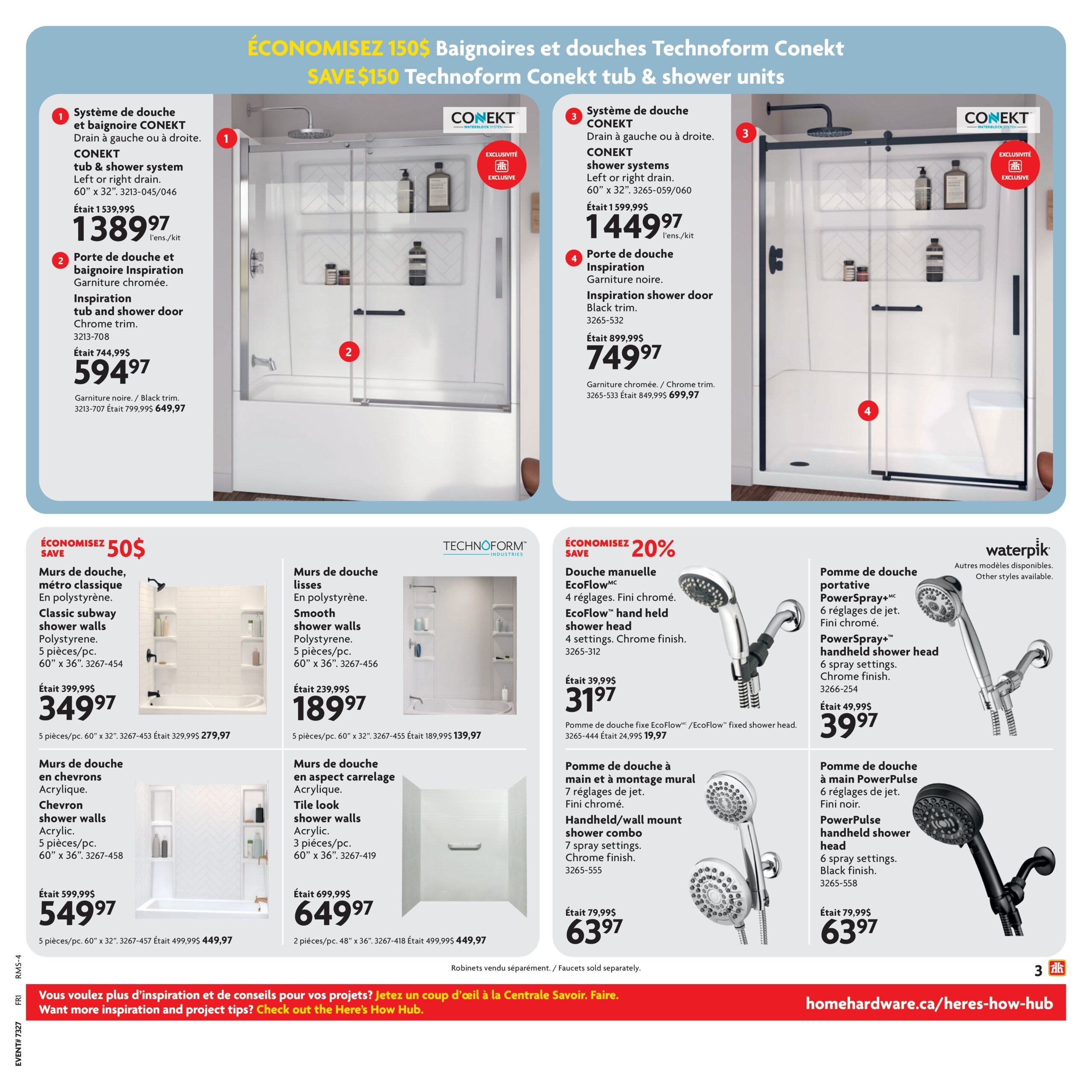 Circulaire Home Hardware - Solde ultime salle de bain