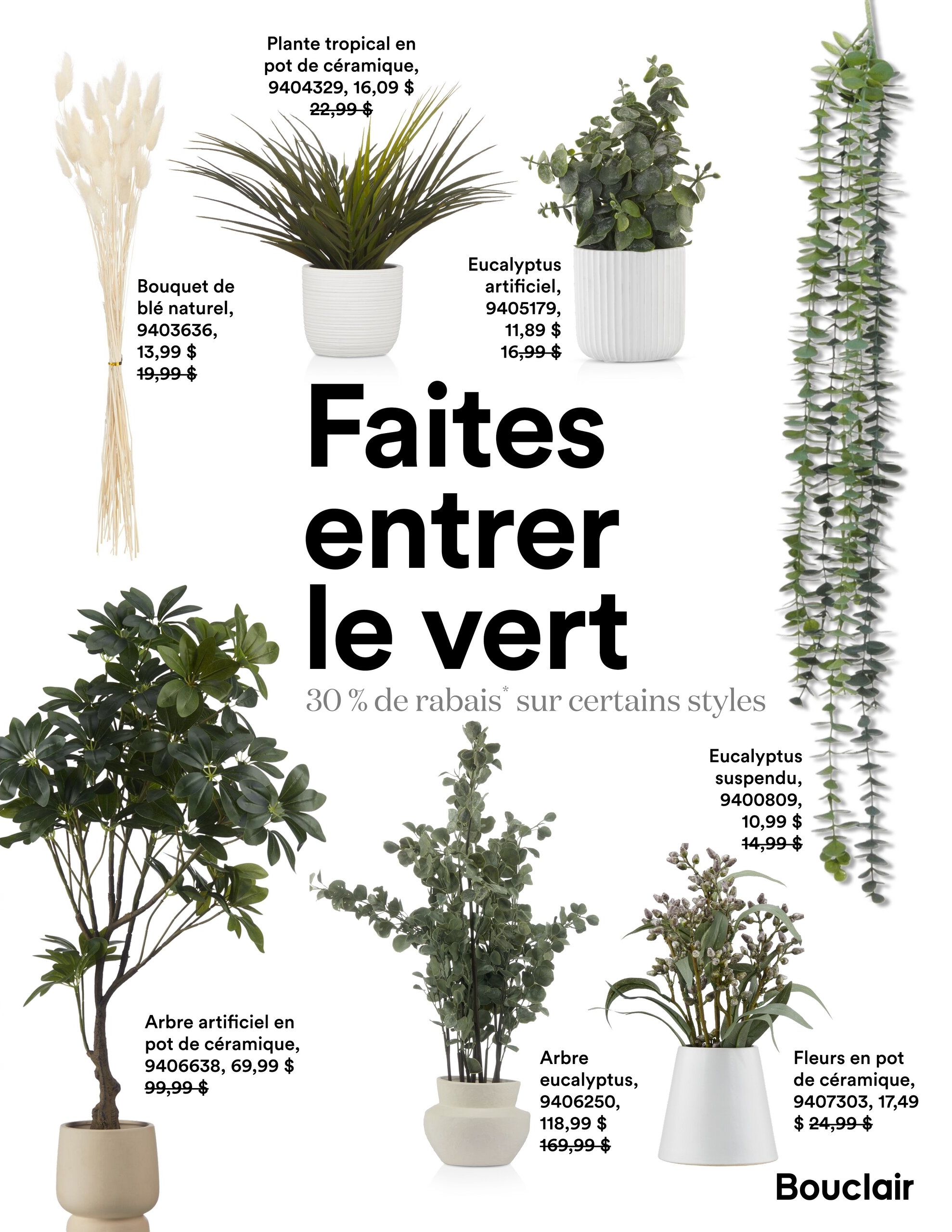 Circulaire Bouclair