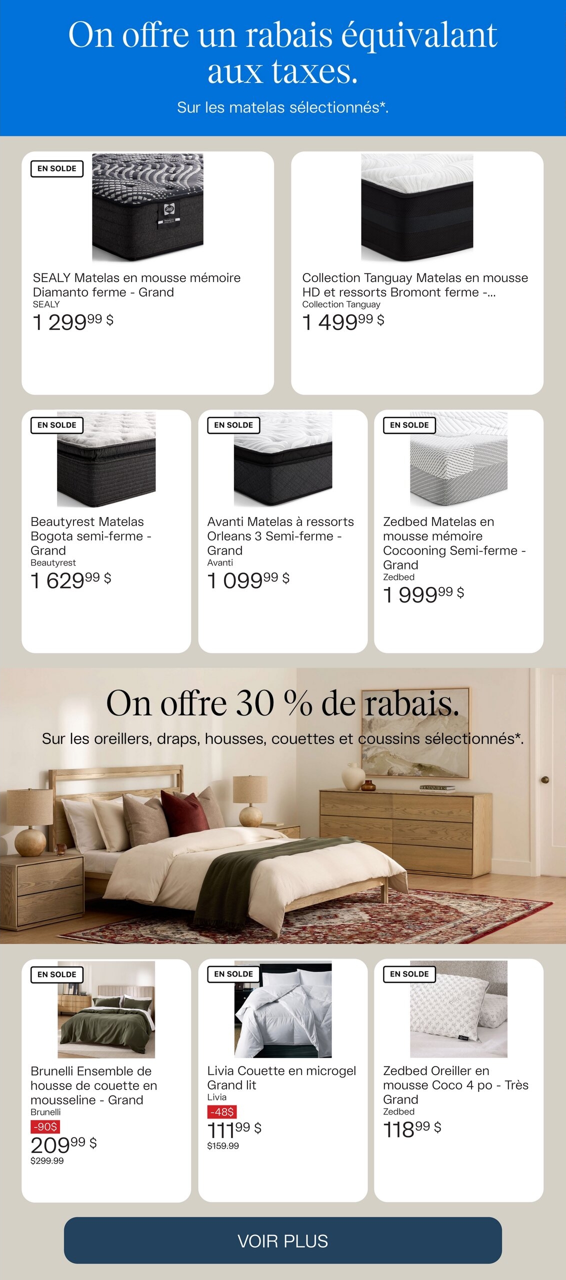 Circulaire Ameublements Tanguay