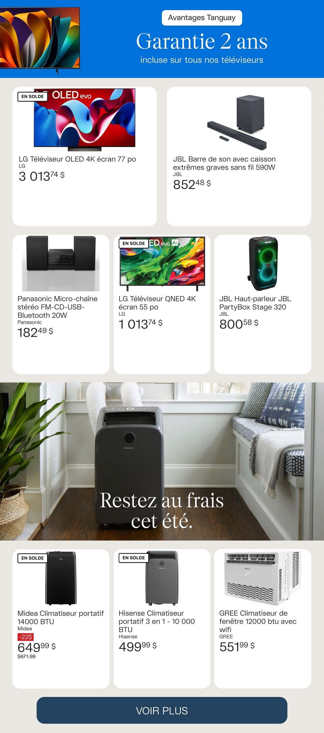 Circulaire Ameublements Tanguay