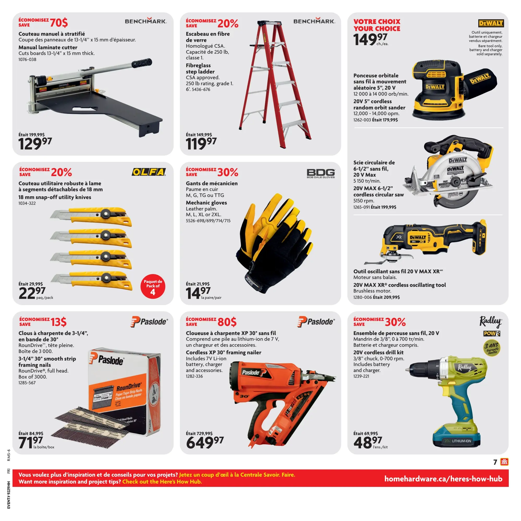 Circulaire Home Hardware