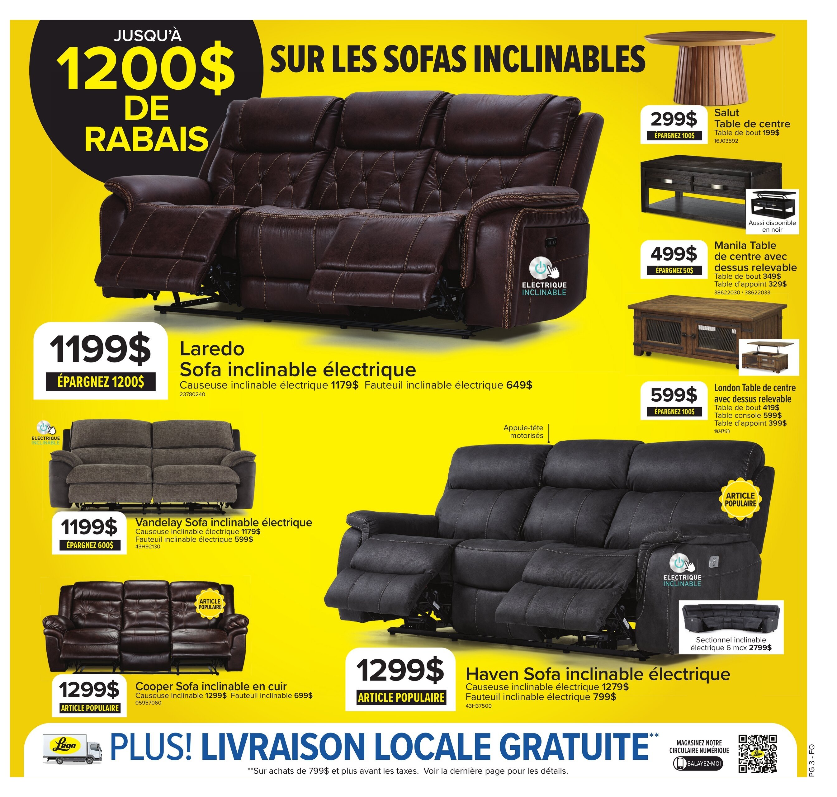 Circulaire Meubles Léon