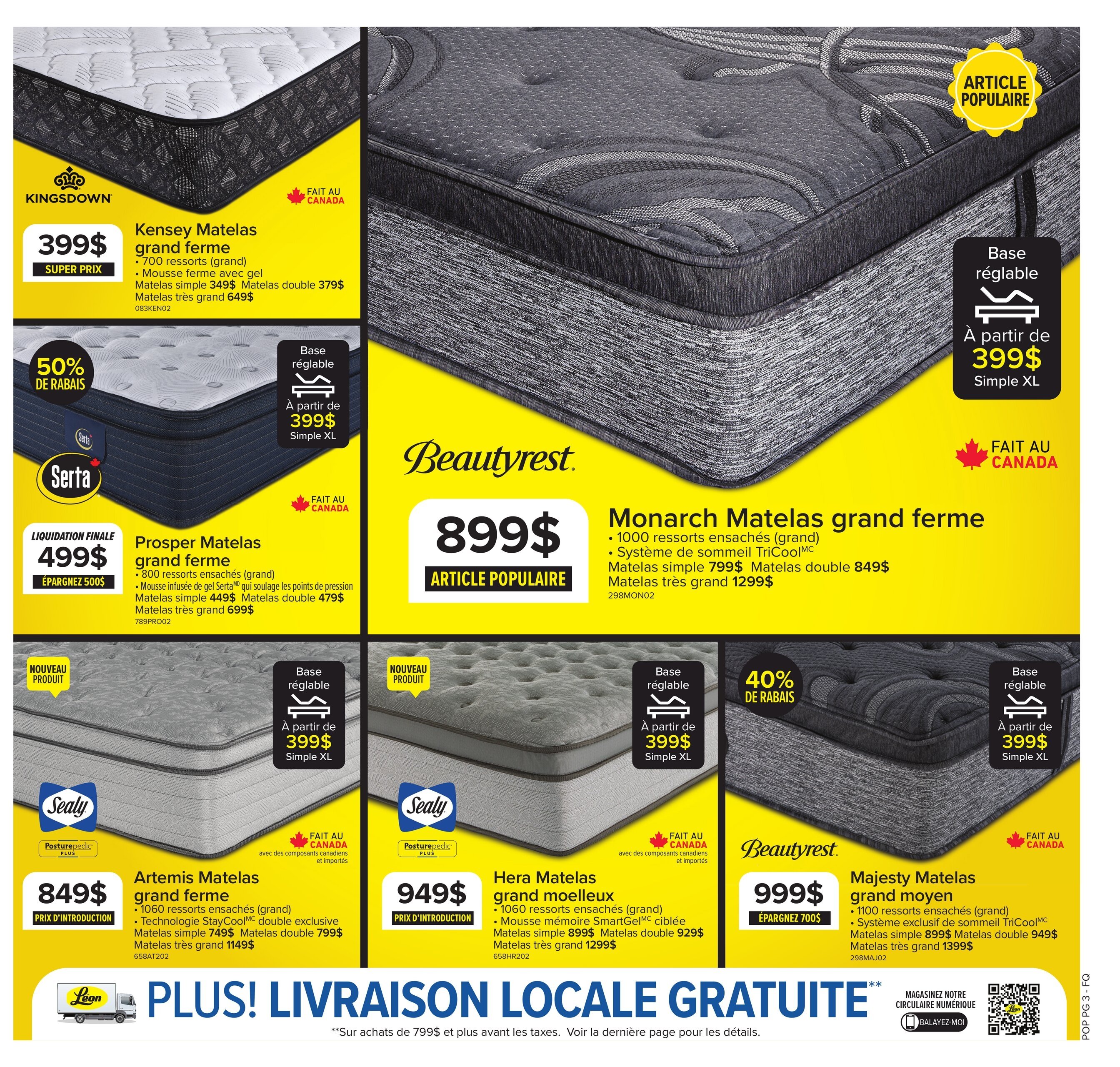 Circulaire Meubles Léon