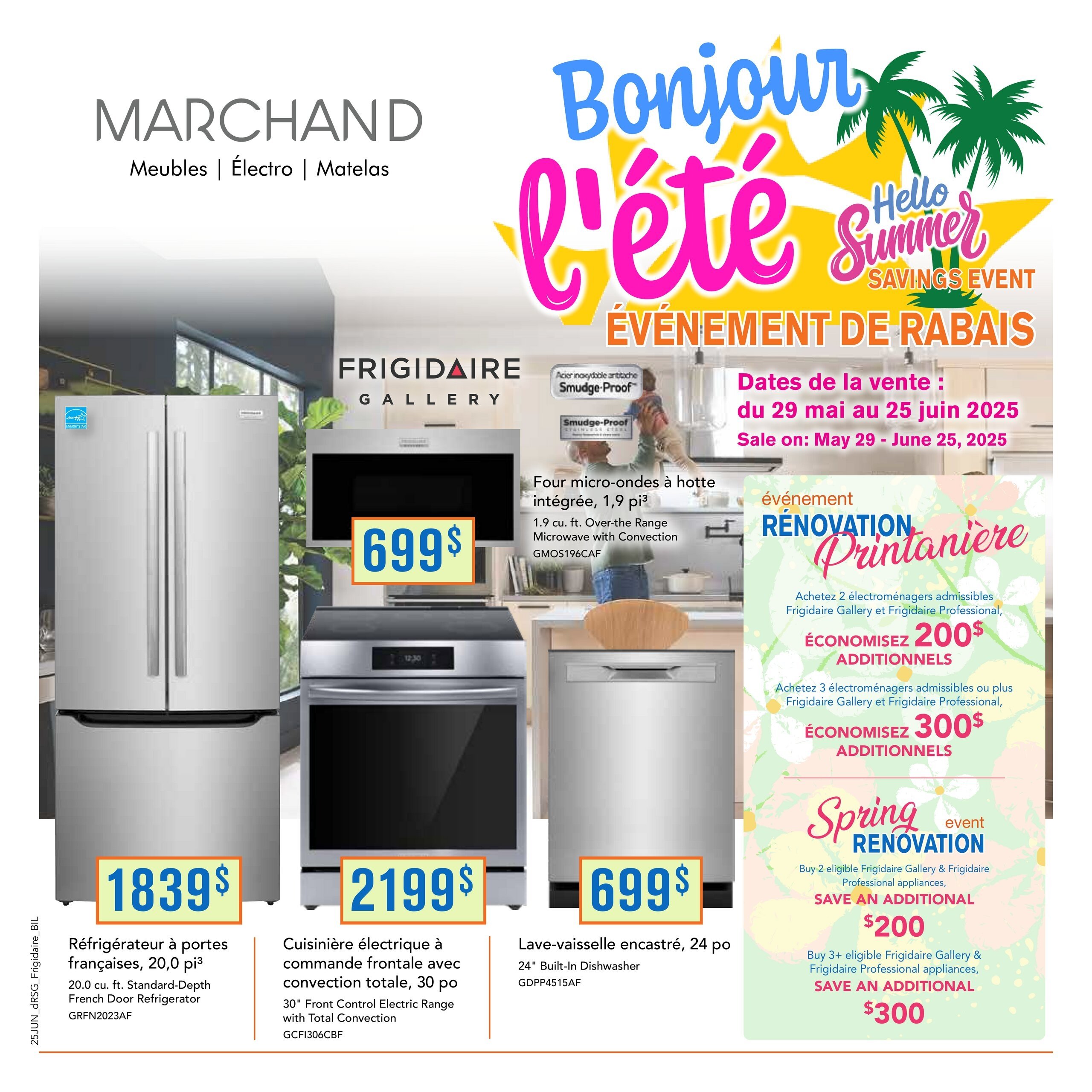Circulaire Meubles Marchand - Bonjour l'Été