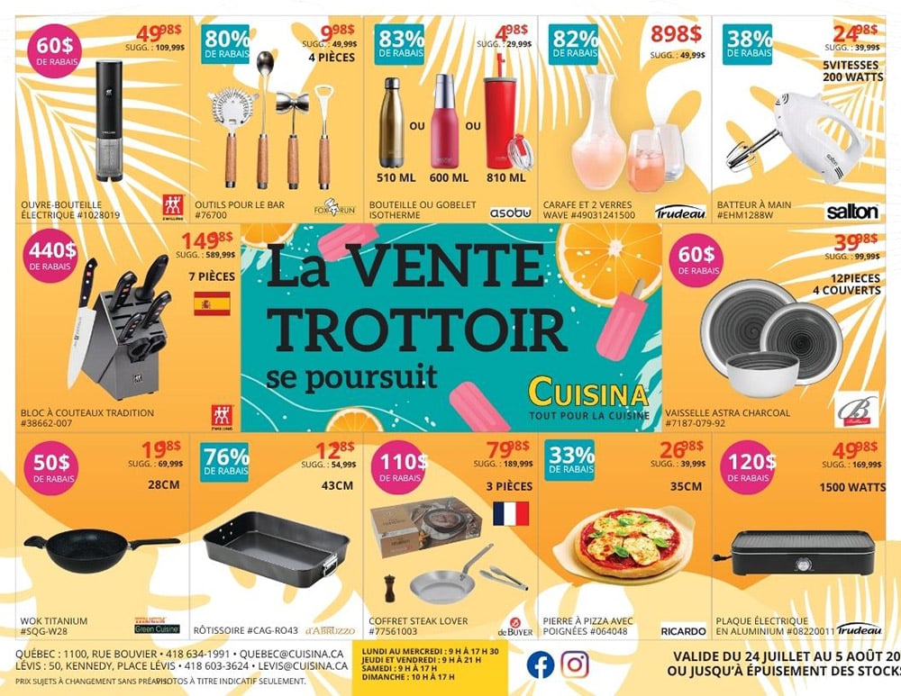 Circulaire Cuisina