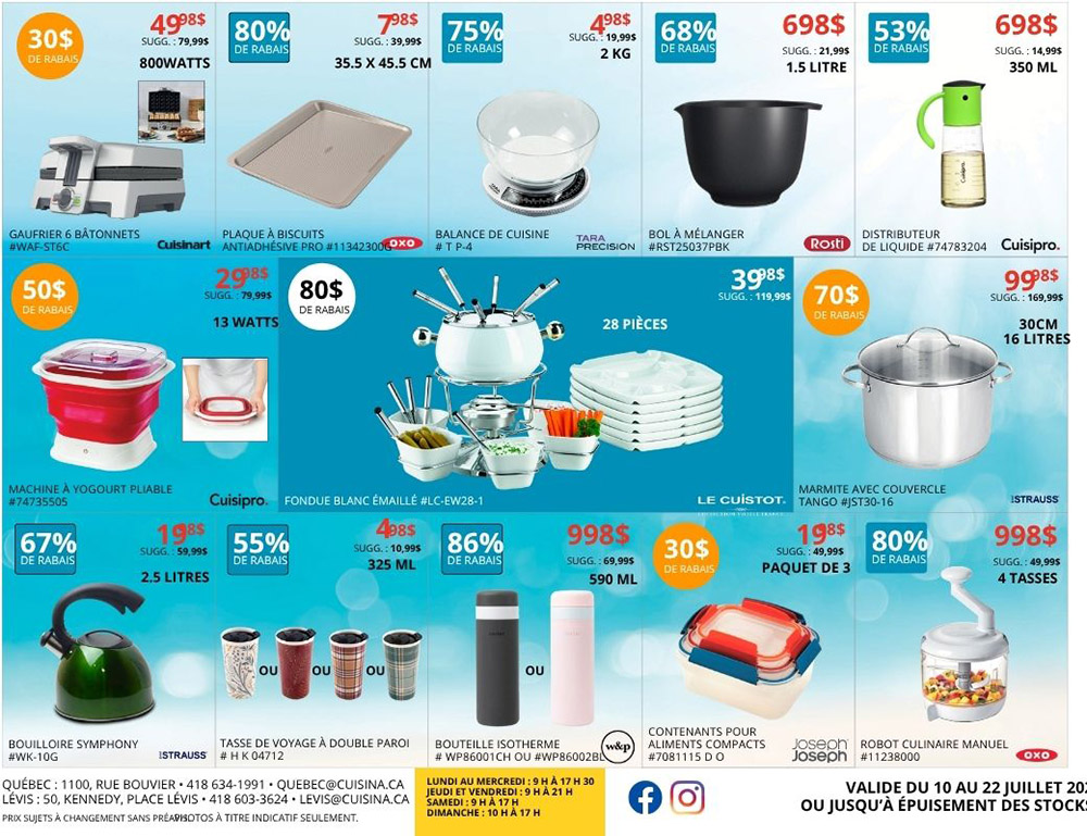 Circulaire Cuisina