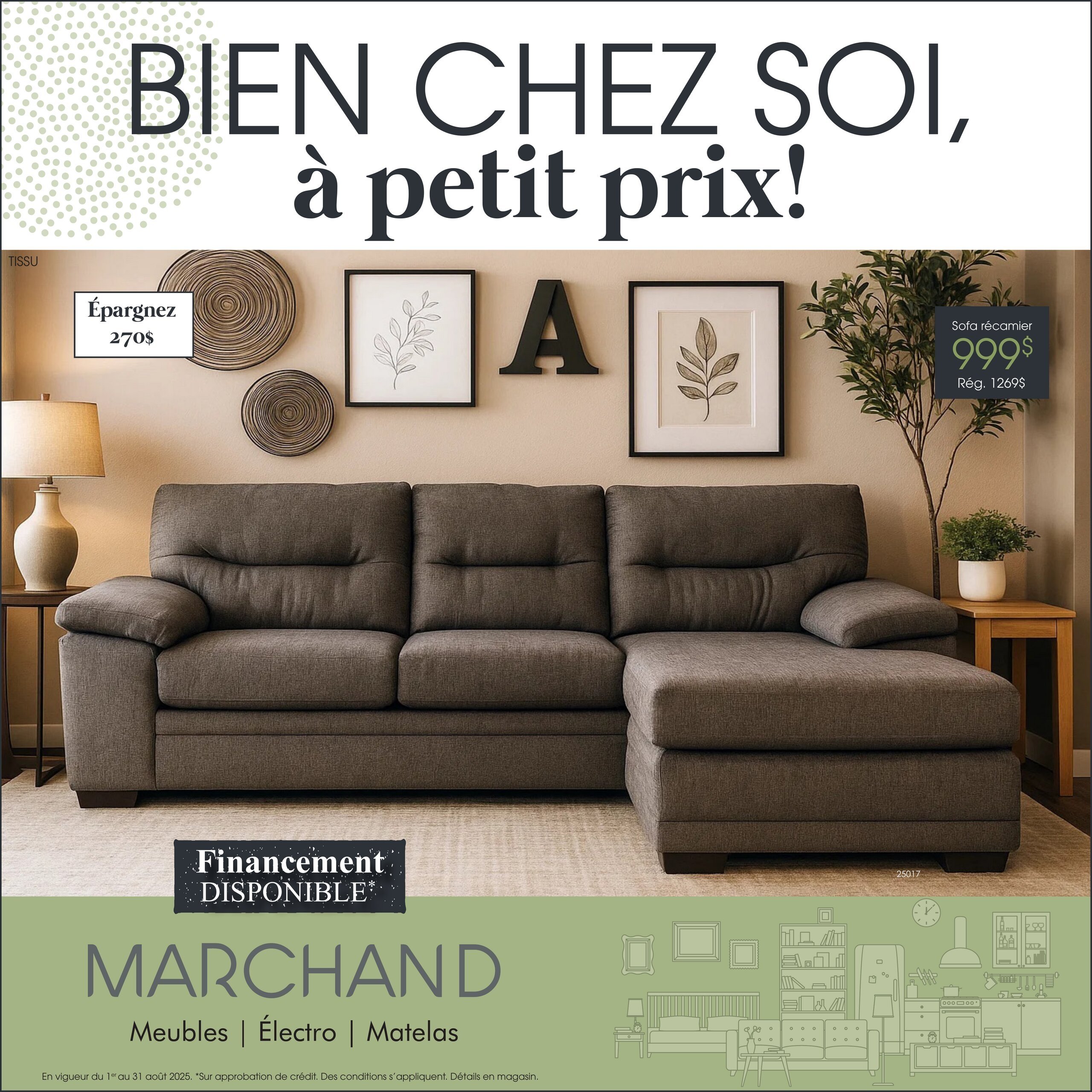 Circulaire Meubles Marchand