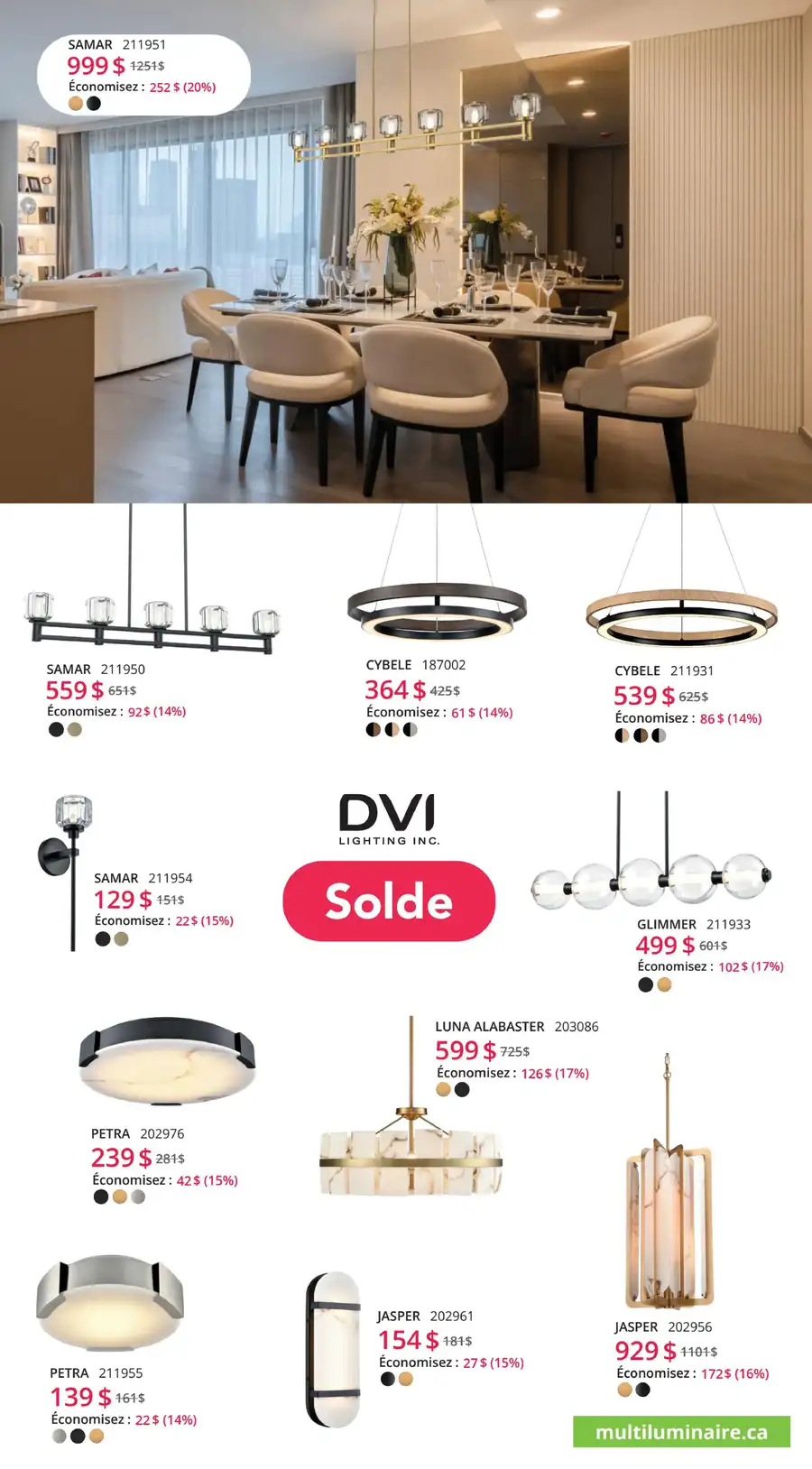 Circulaire Multi Luminaire