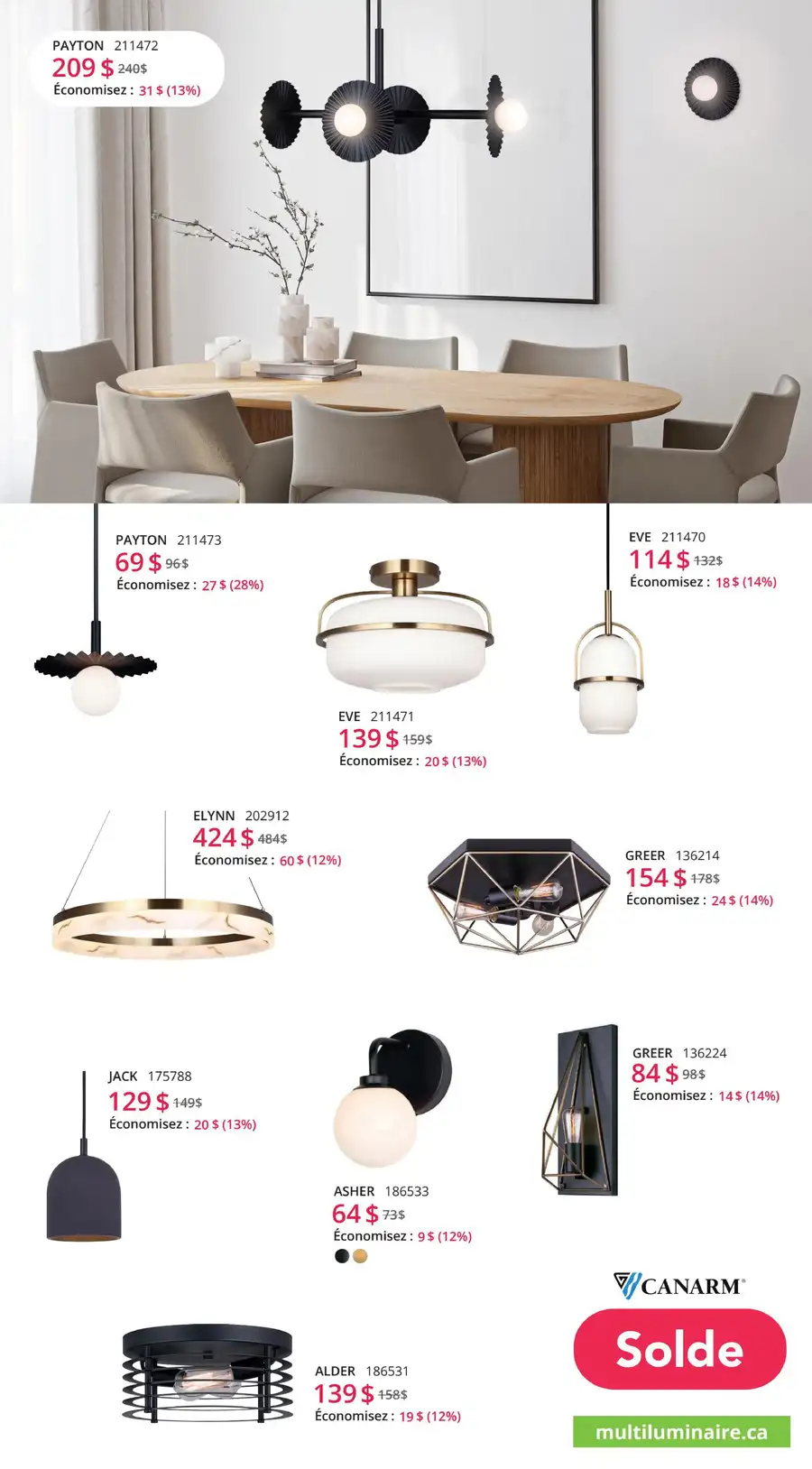 Circulaire Multi Luminaire
