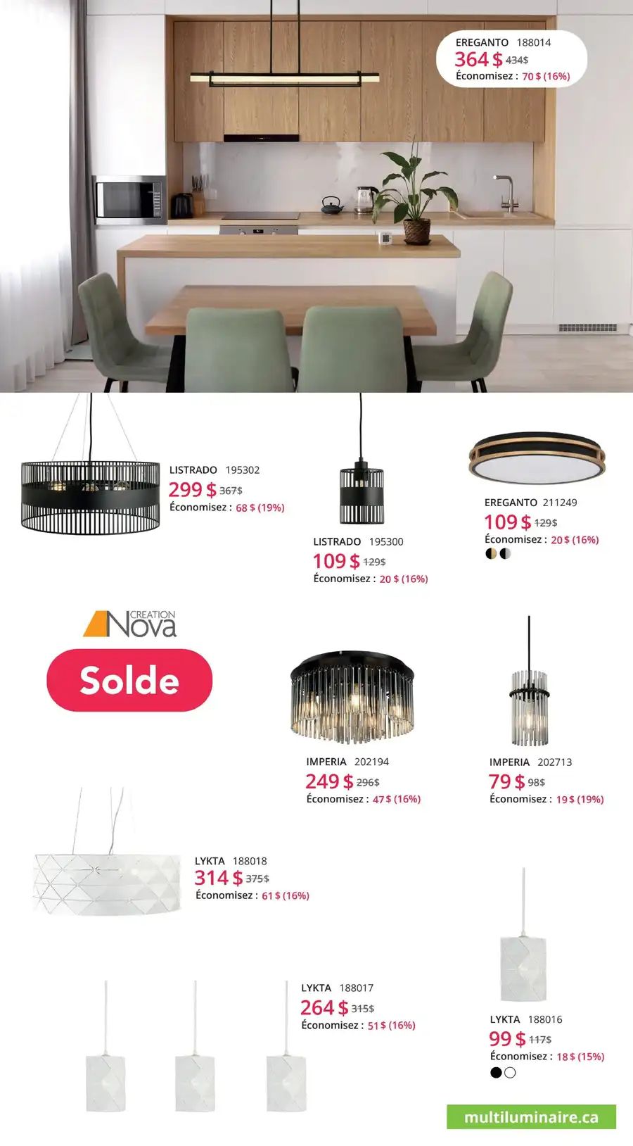 Circulaire Multi Luminaire