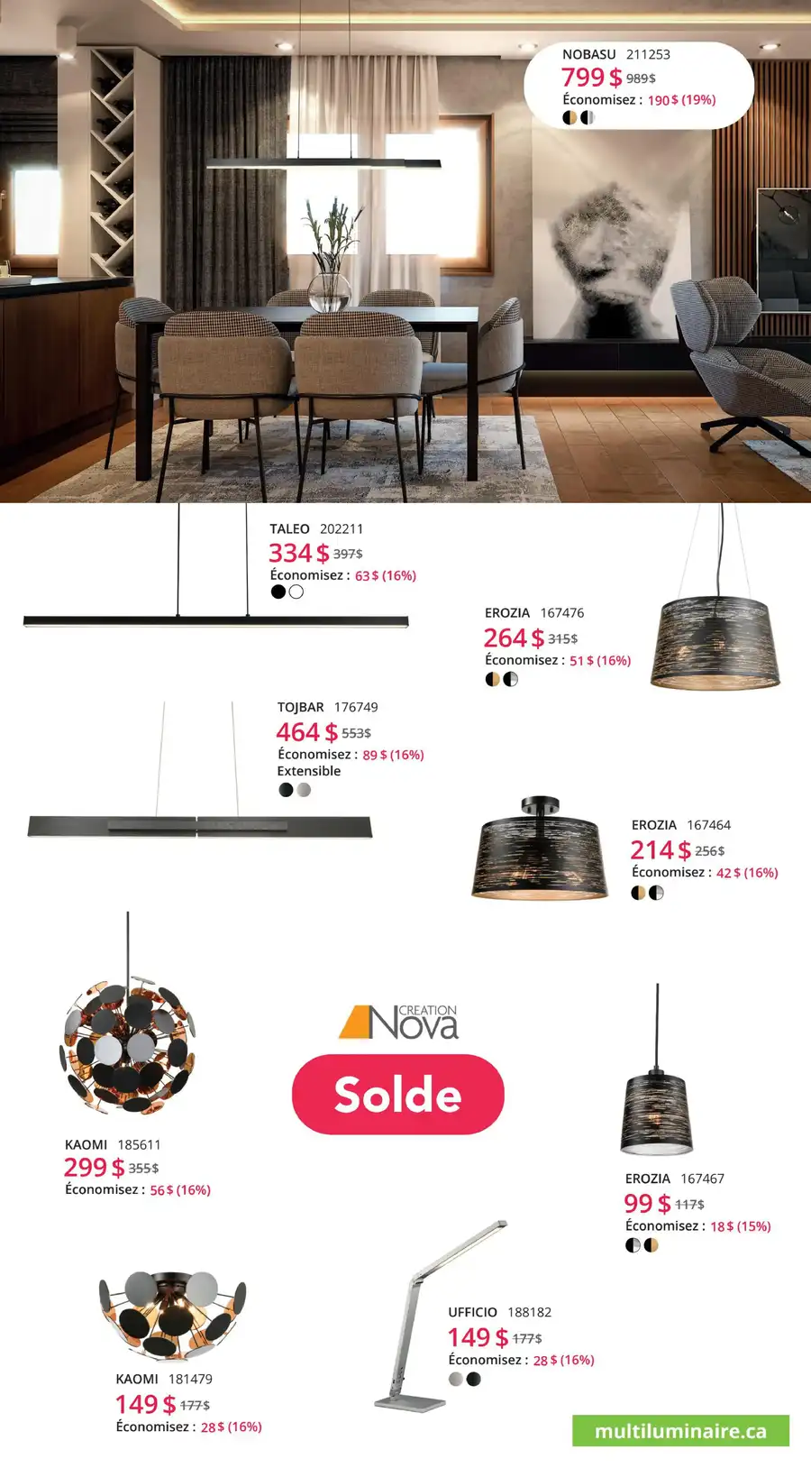Circulaire Multi Luminaire