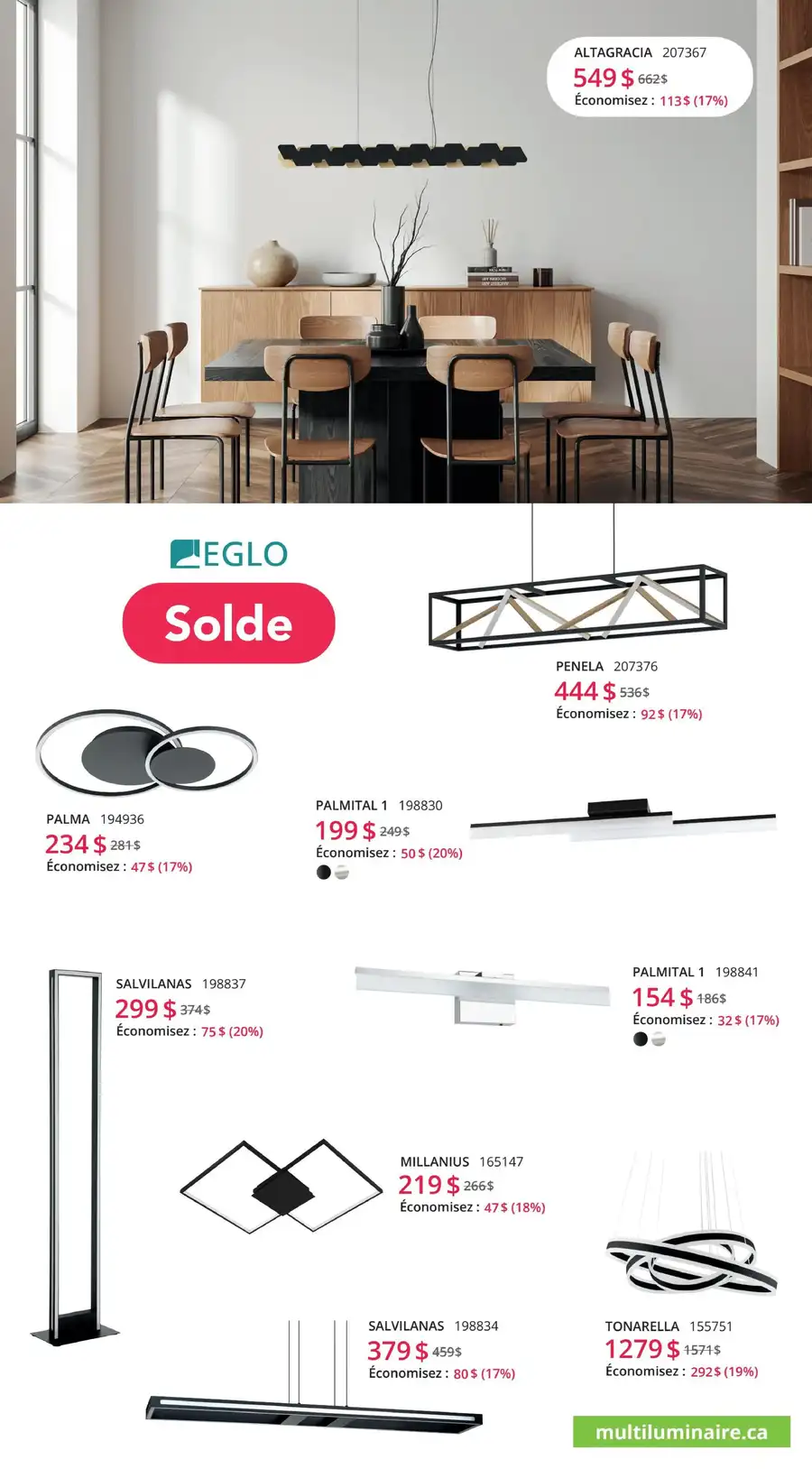 Circulaire Multi Luminaire