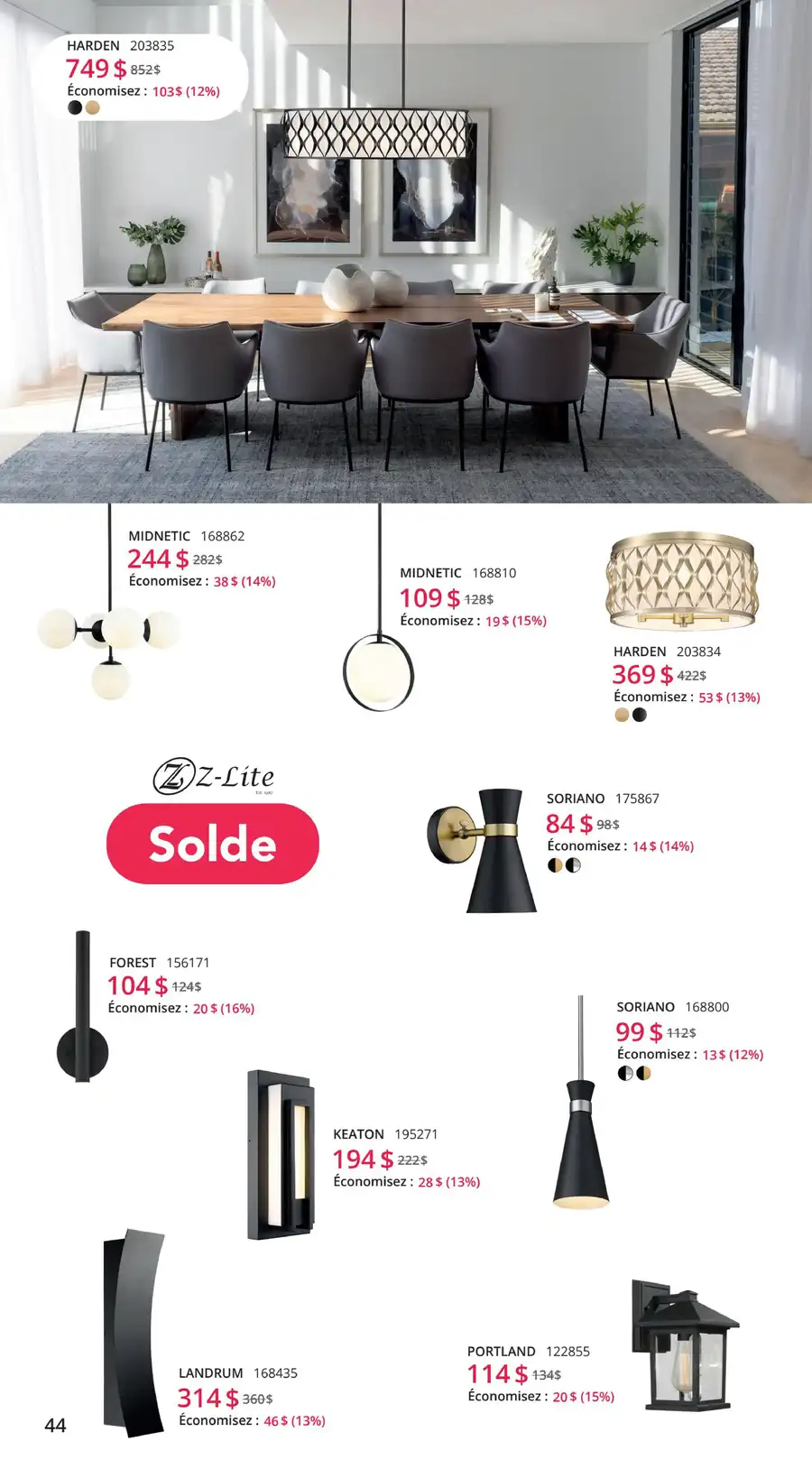 Circulaire Multi Luminaire