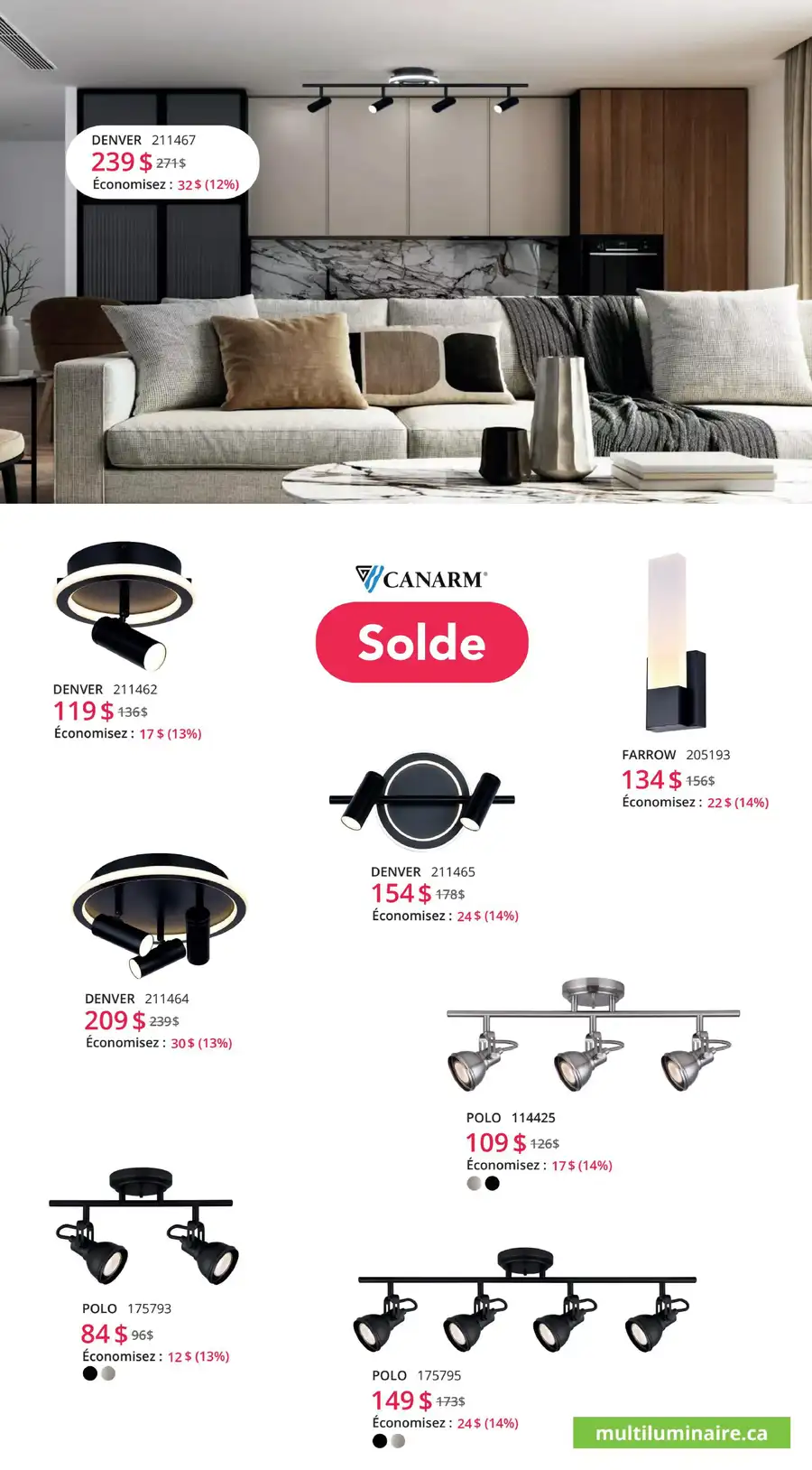 Circulaire Multi Luminaire