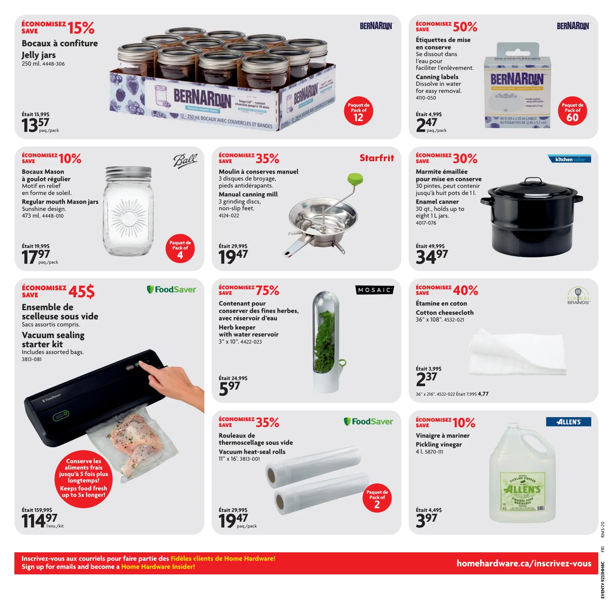 Circulaire Home Hardware