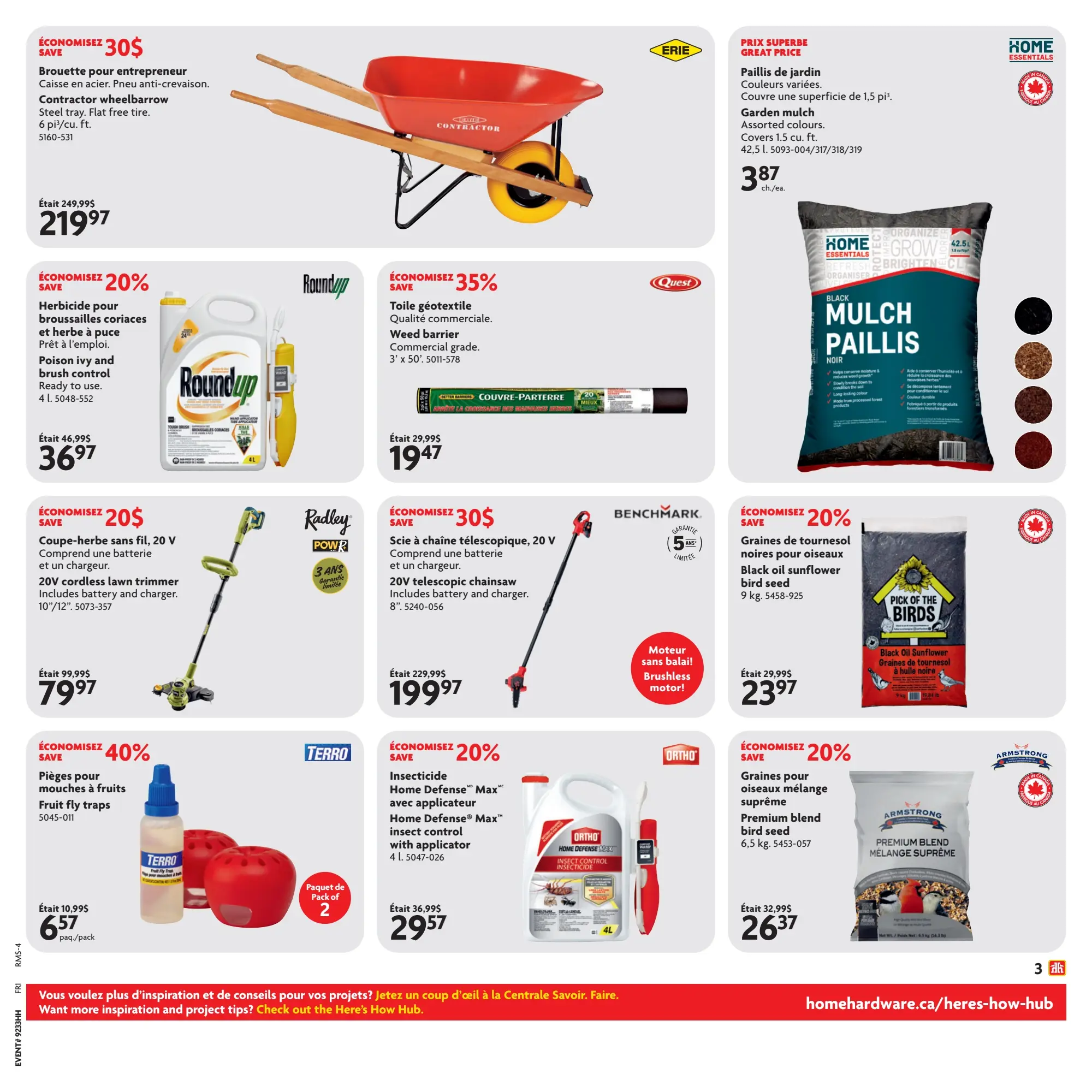Circulaire Home Hardware