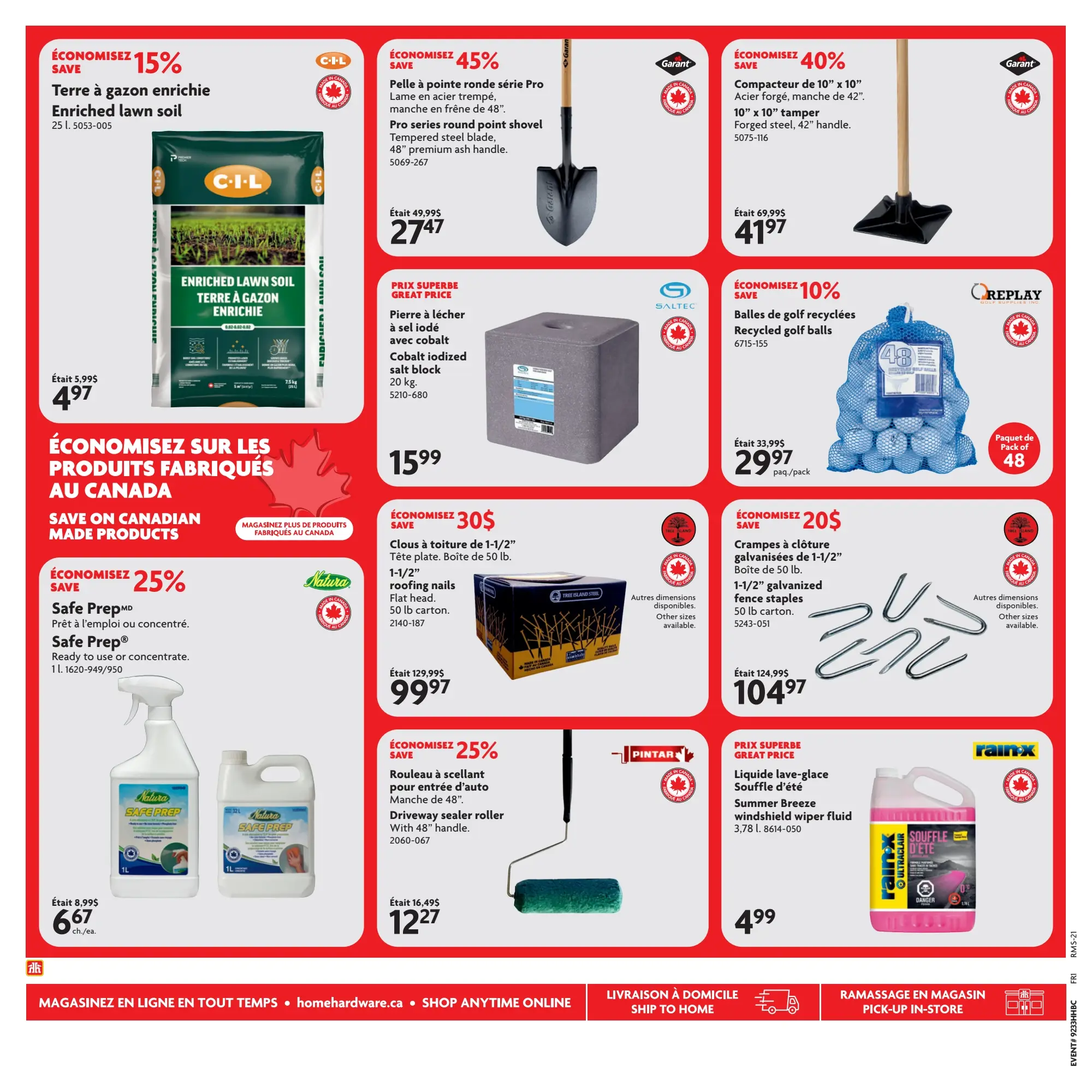 Circulaire Home Hardware