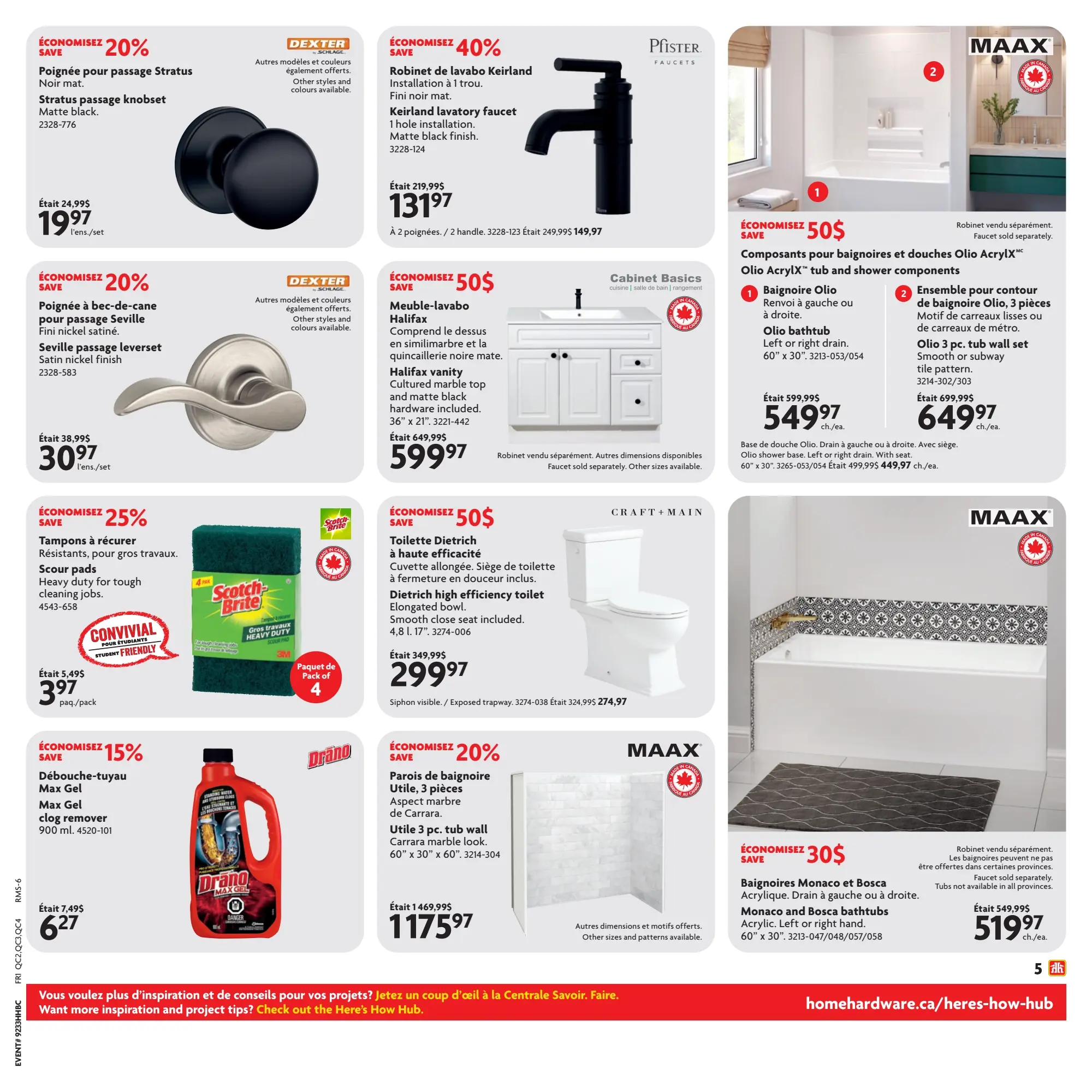 Circulaire Home Hardware - Centre de Rénovation