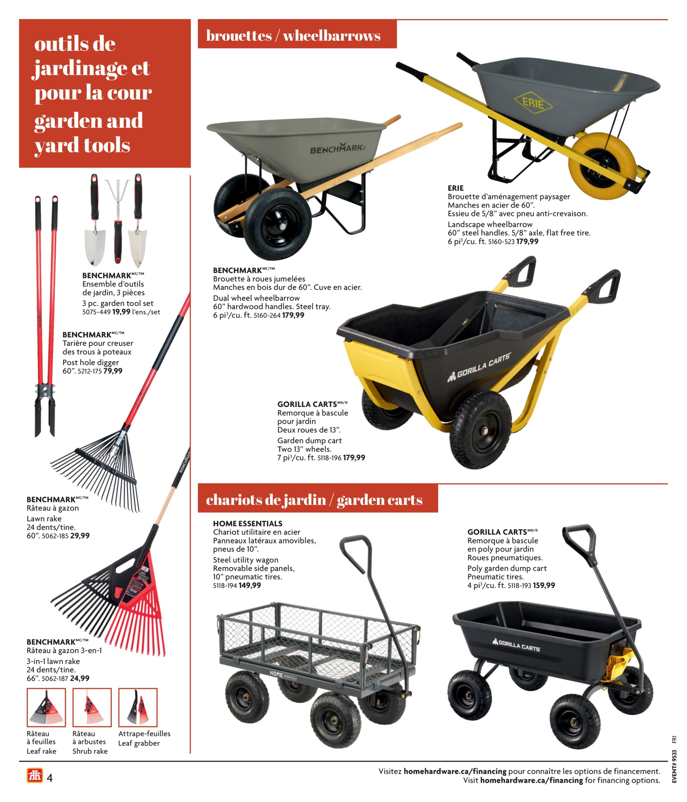 Circulaire Home Hardware - Automne et Hiver